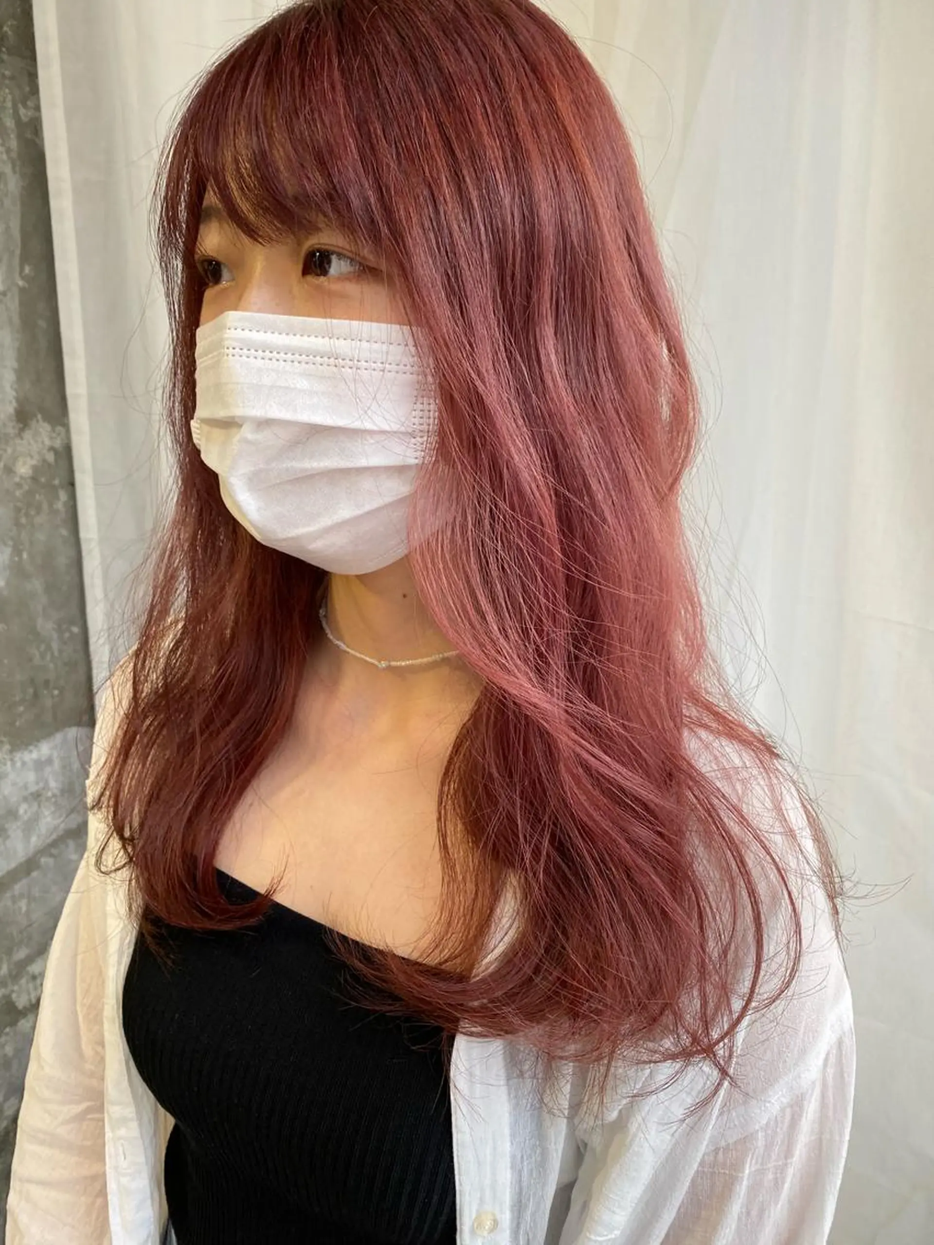 ミディアム カット パーマ キタダ ヒロキのヘアスタイル