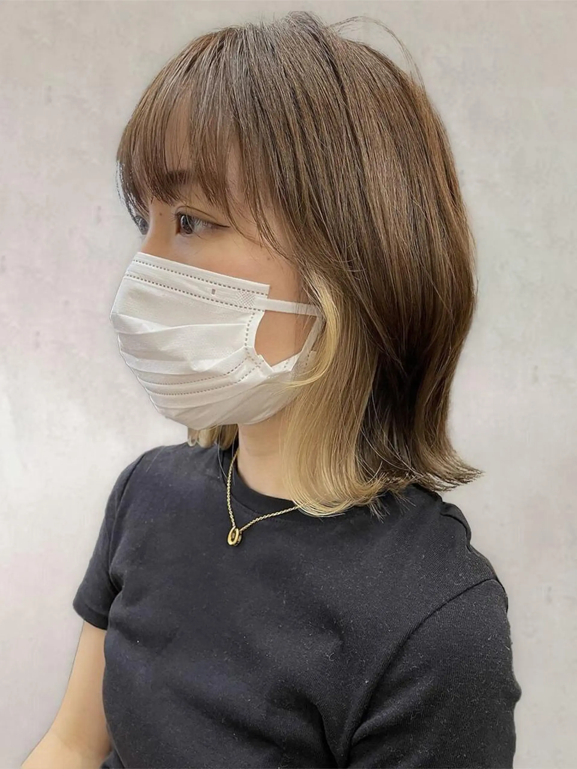 ミディアム カラー カット ヘアカラー トリートメント 🍀髪質改善、カラー TAICHI🍀のヘアスタイル