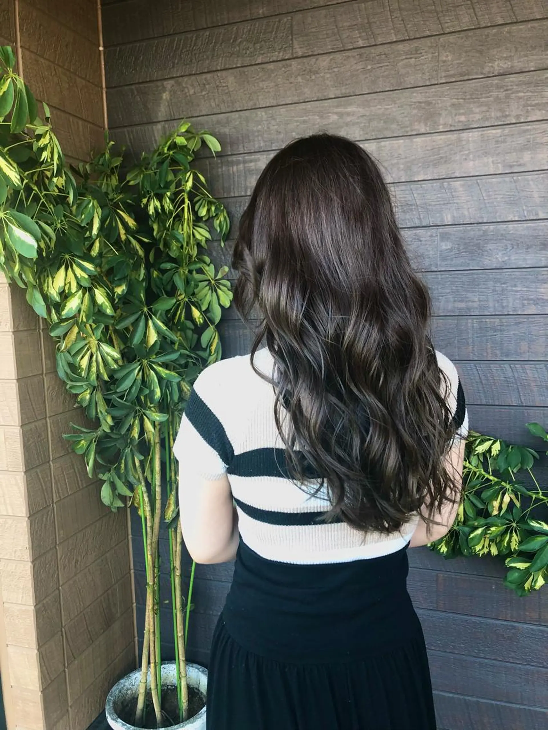 ロング 太白区白髪ぼかし/ ボブカット/千葉達人のヘアスタイル