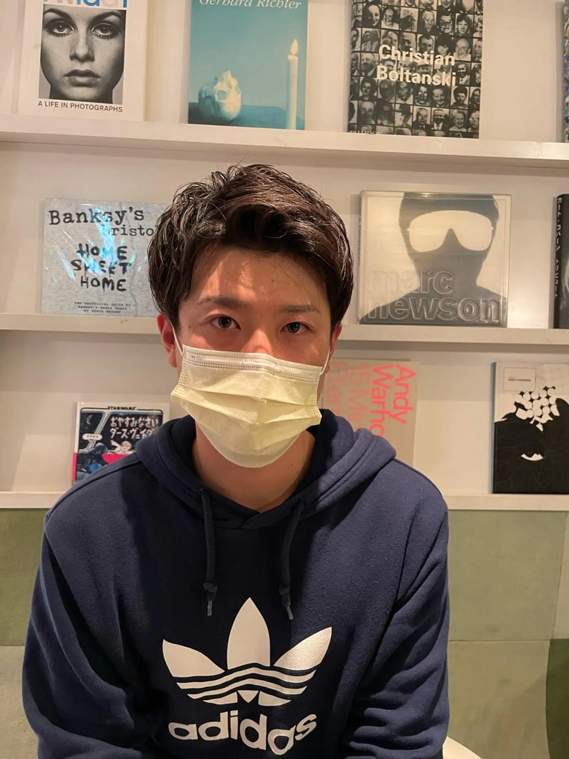 ショート メンズ アップバング 刈り上げ 塚田 銀太のヘアスタイル