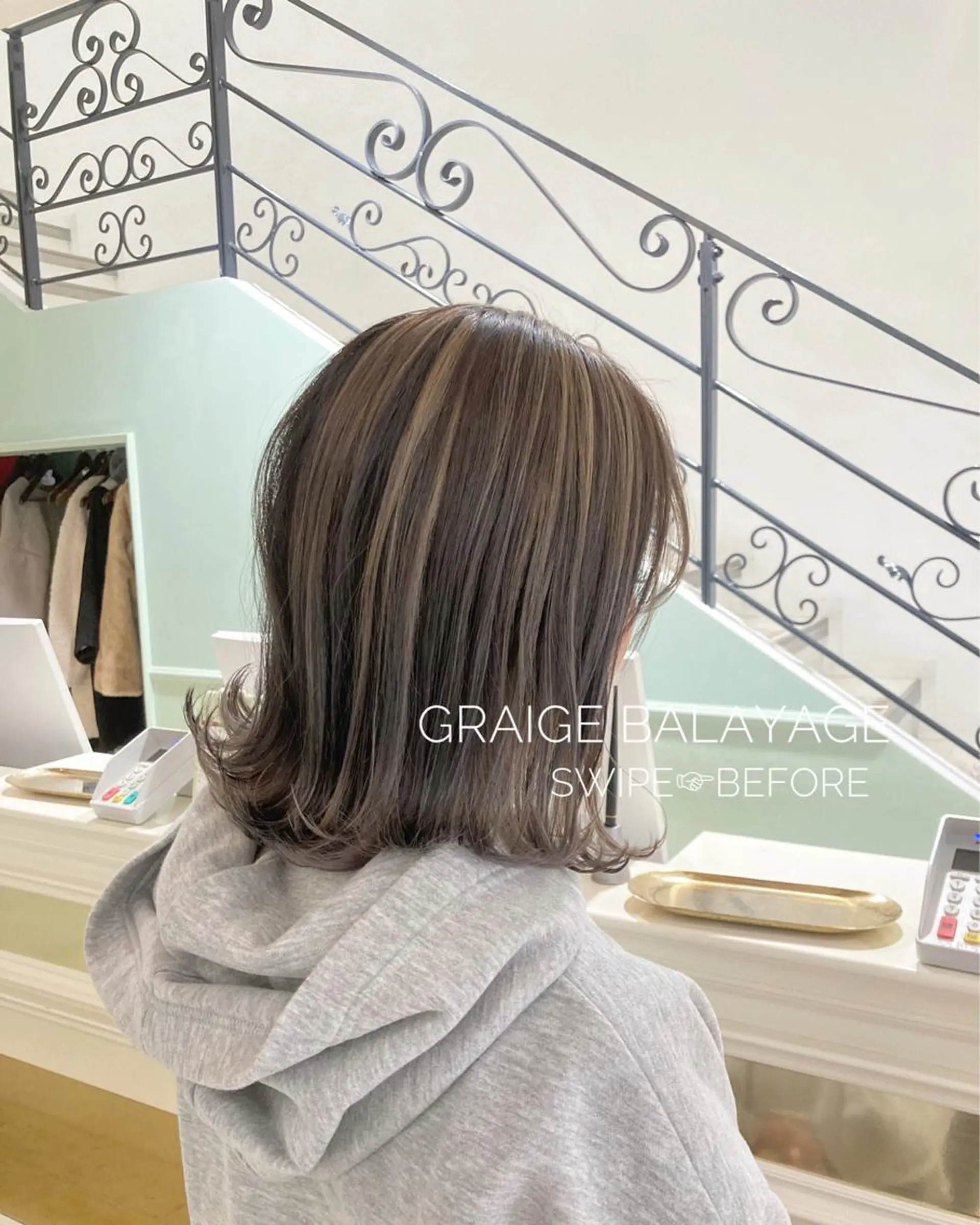 ショート カラー パーマ ヘアアレンジ ヘアカラー トリートメント ヘッドスパ ヘアセット Zina渋谷エリア マネージャShionのヘアスタイル