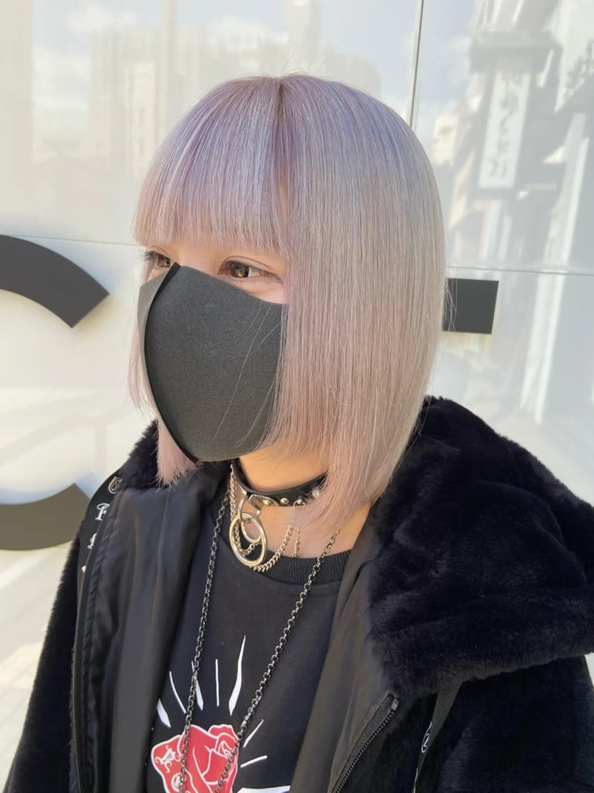ミディアム ヘアカラー 淺谷 美紀のヘアスタイル