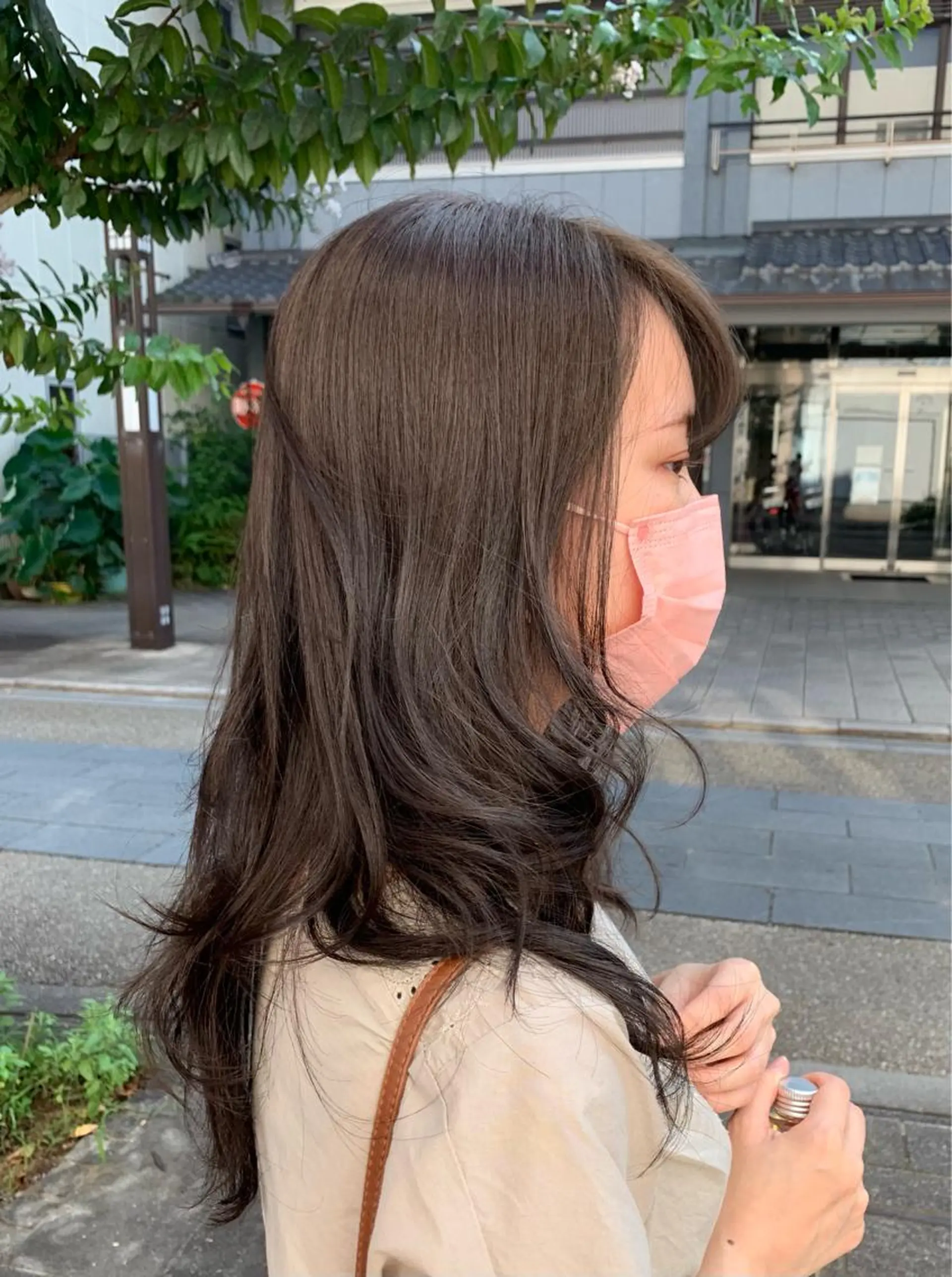 セミロング カラー Lunapiena所属・Lunapiena 🫧ナナのヘアスタイル