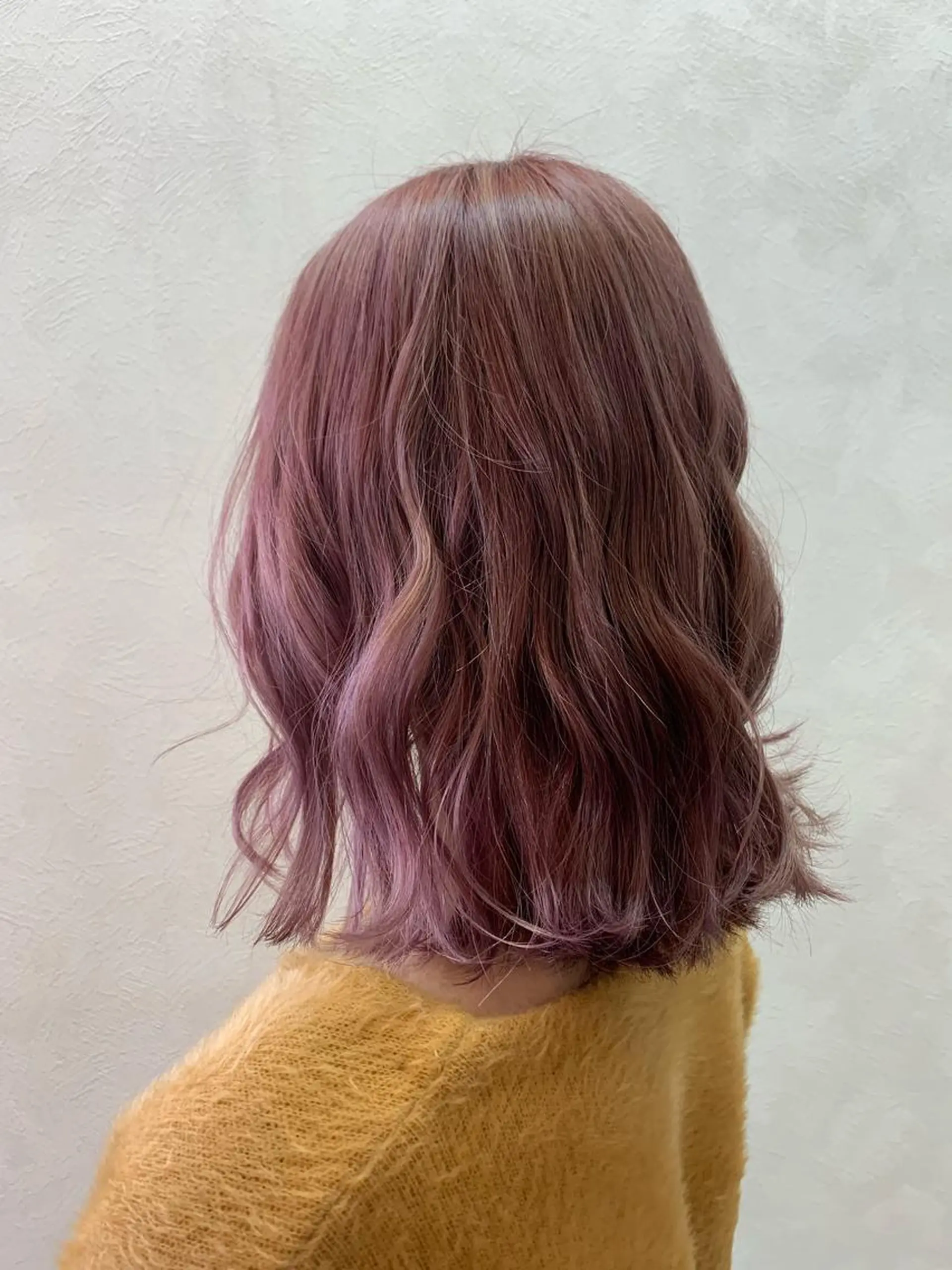 カラー ベージュカラー ピンクカラー ピンクベージュ ヘアカラー トリートメント Morpho Hair Product所属・井上 花音のヘアスタイル