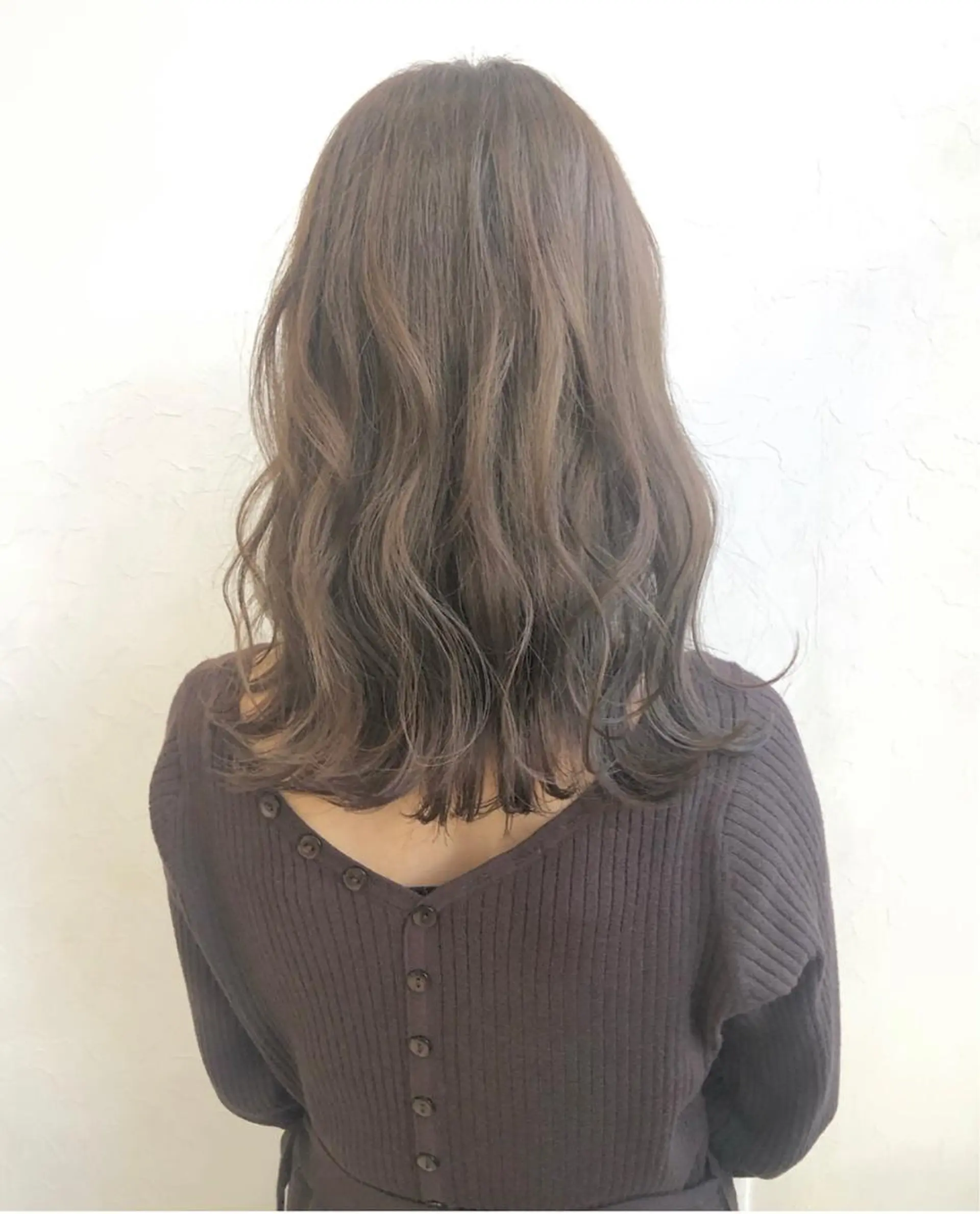 セミロング カラー nakahara madokaのヘアスタイル