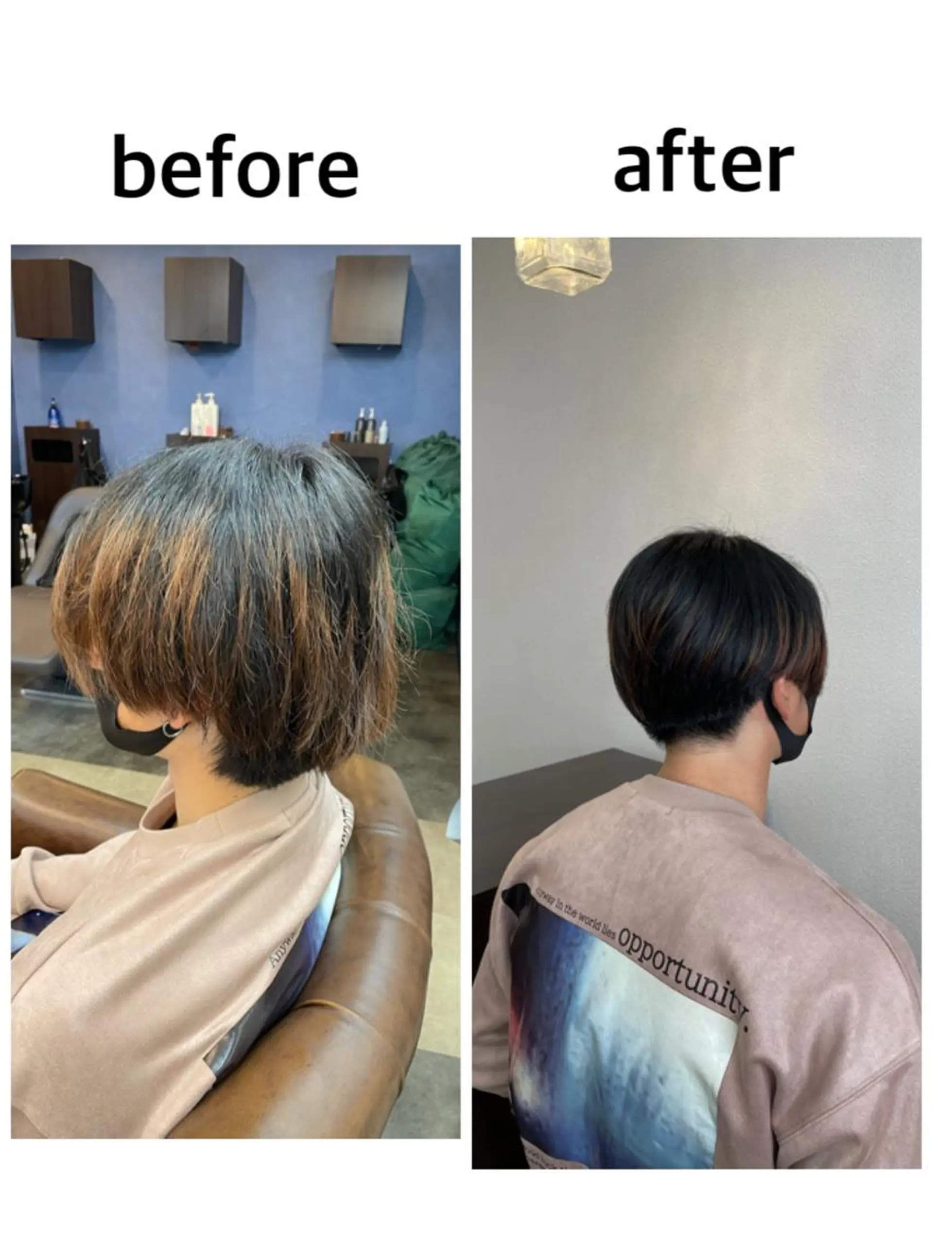 ショート メンズ センターパート Later 登戸所属・✨️半個室サロン✨ Kabutoのヘアスタイル