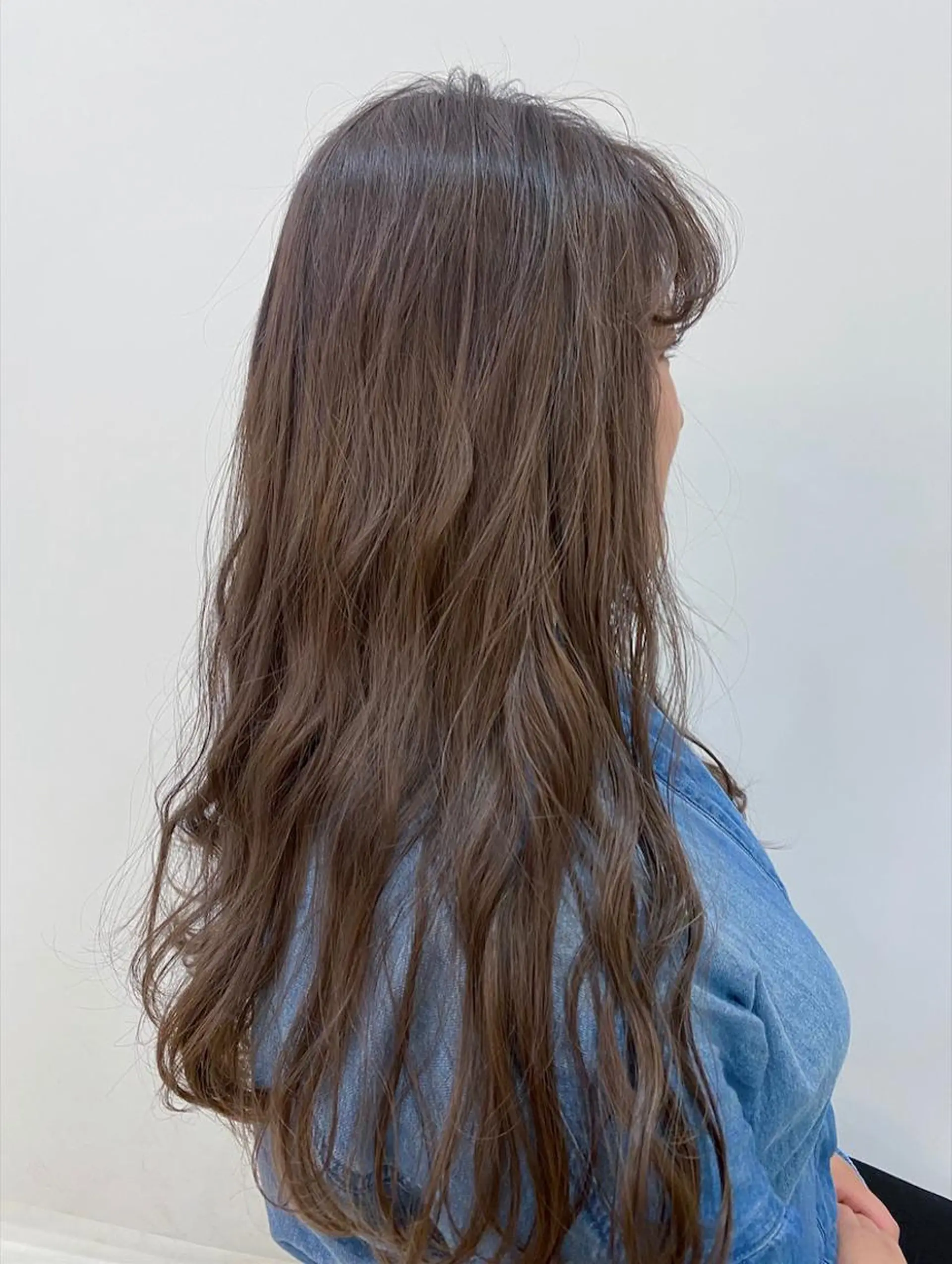 ロング かえ🩶韓国ボブ🎀 透明感カラー🥣のヘアスタイル