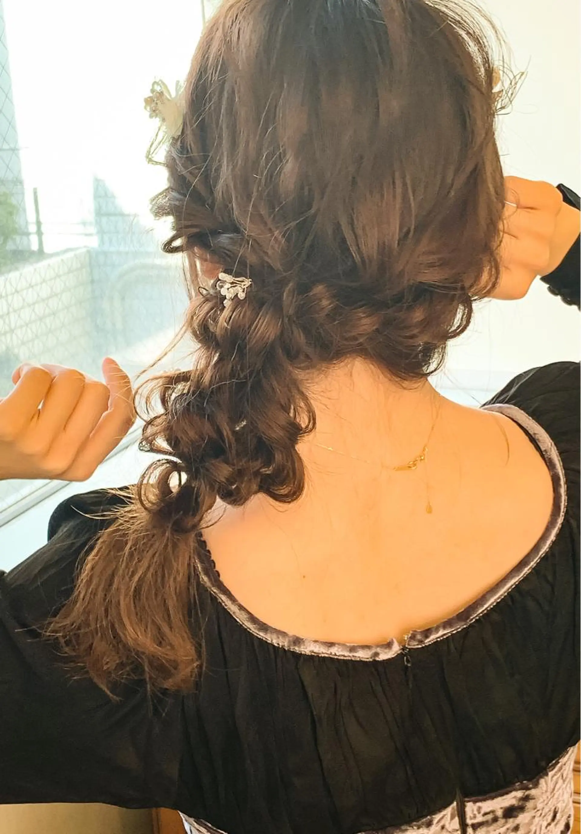 ヘアアレンジ salowin 原宿店所属・髪質改善ULTOWA 縮毛矯正モリムラのヘアスタイル