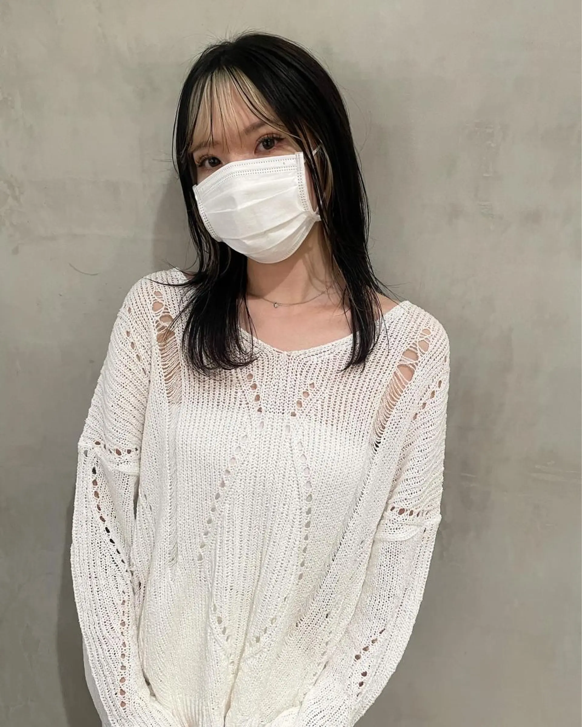 ミディアム カラー ヘアカラー トリートメント 優 作のヘアスタイル