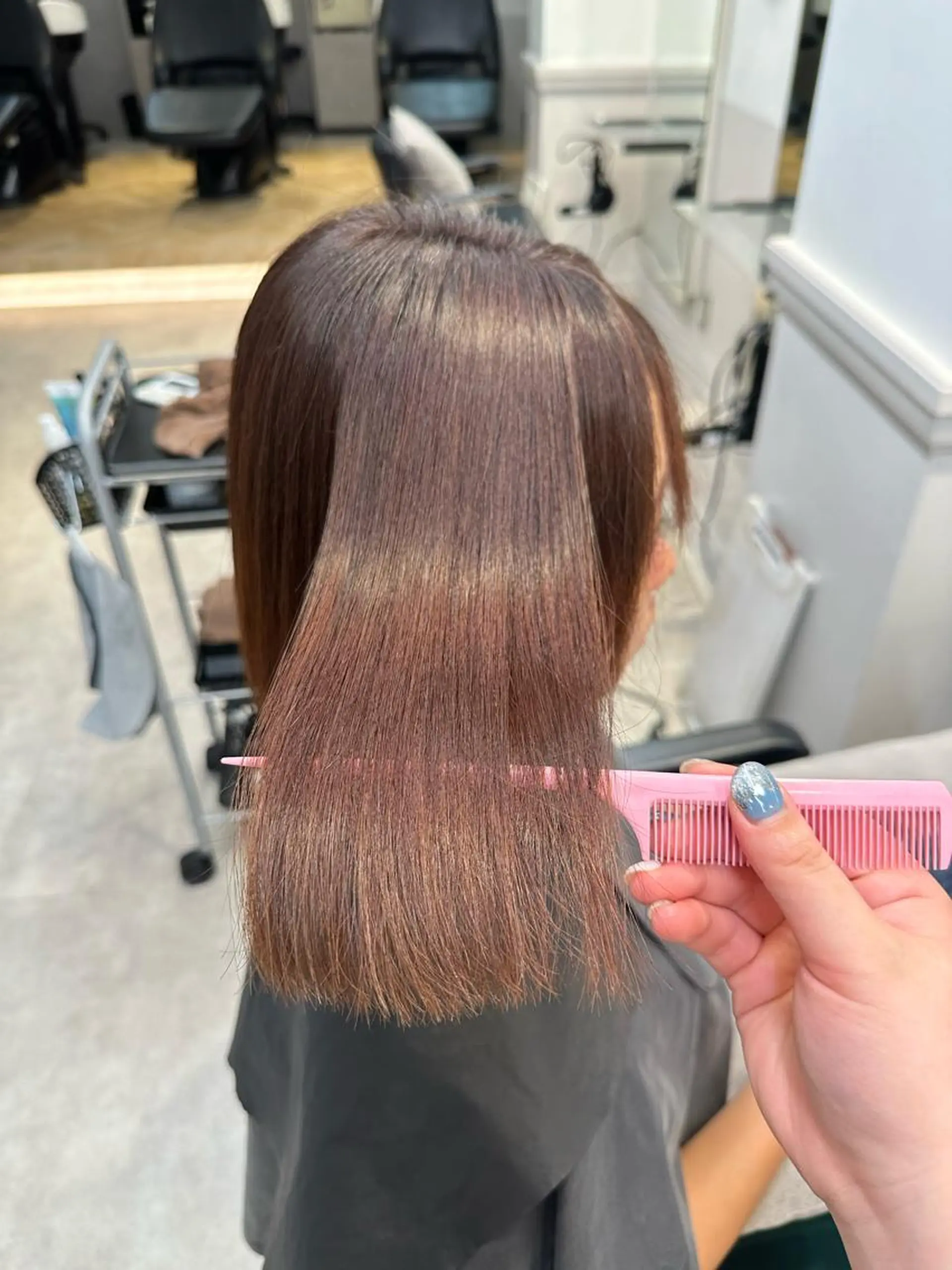 ミディアム あいこ/レイヤー カット🌷銀座のヘアスタイル