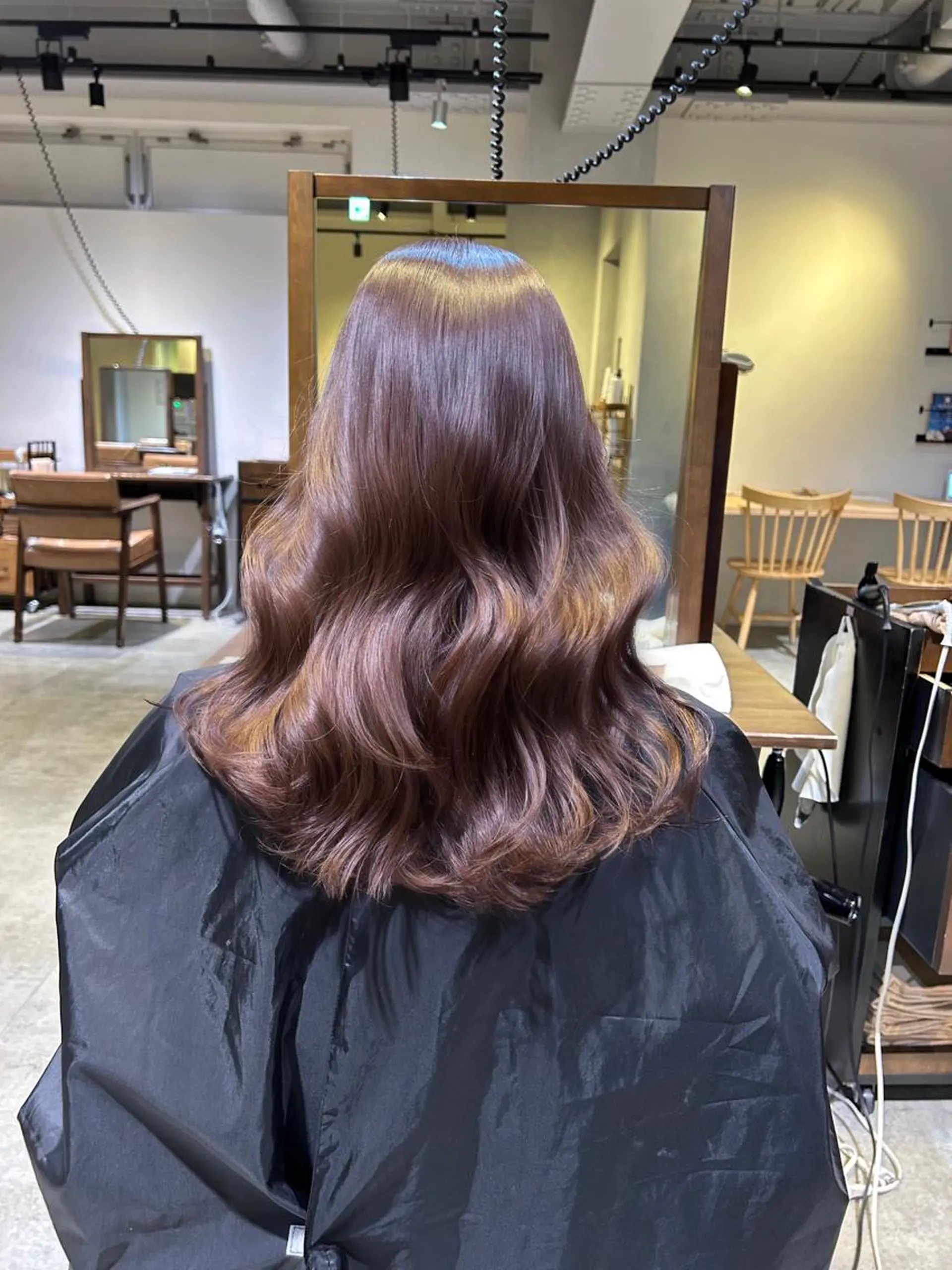 ロング カラー ミディアムヘア Chifumiのヘアスタイル