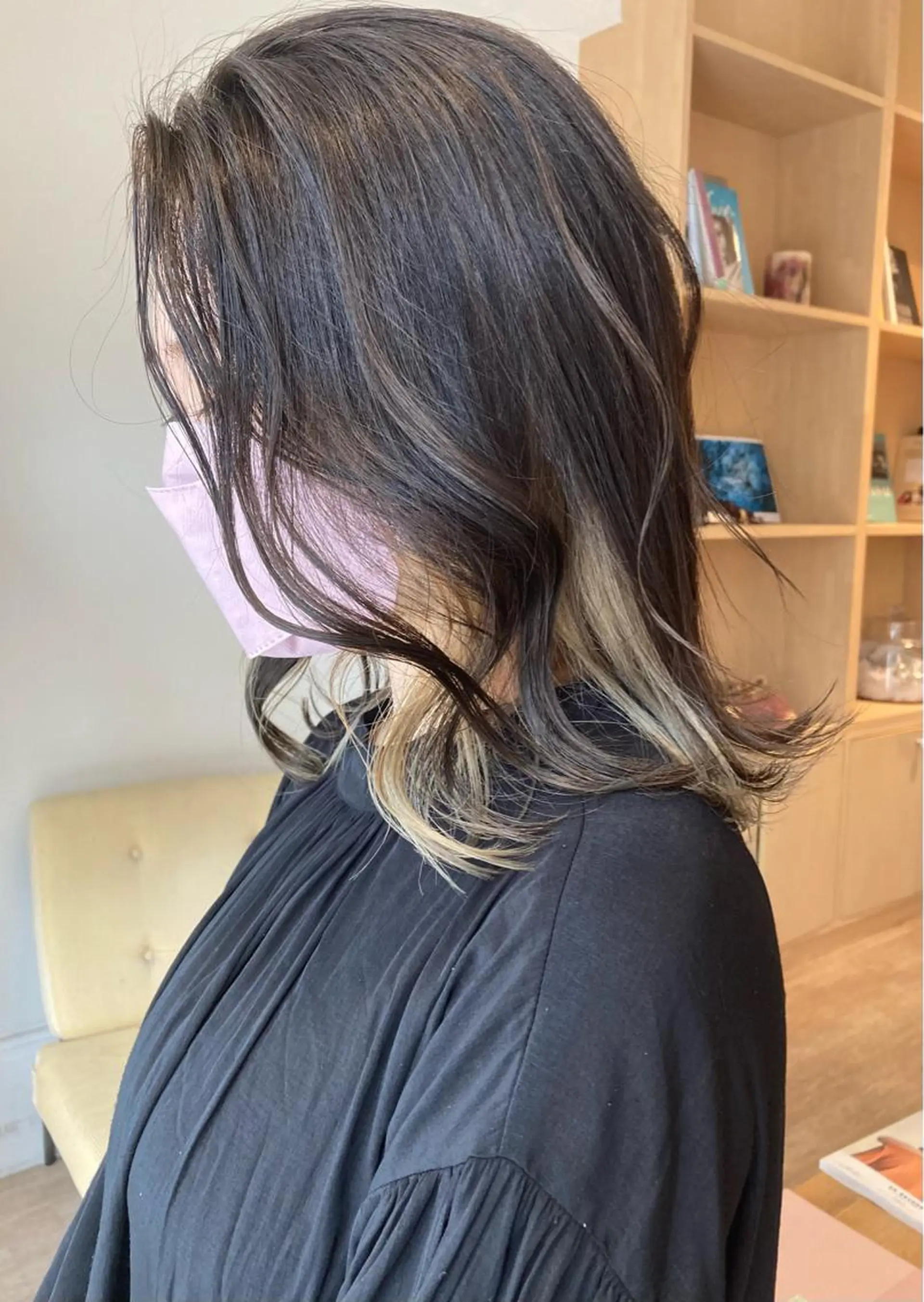 ミディアム ヘアカラー ポミエ恵比寿所属・🤎口コミ5.0 カラー好評🤎KENのヘアスタイル