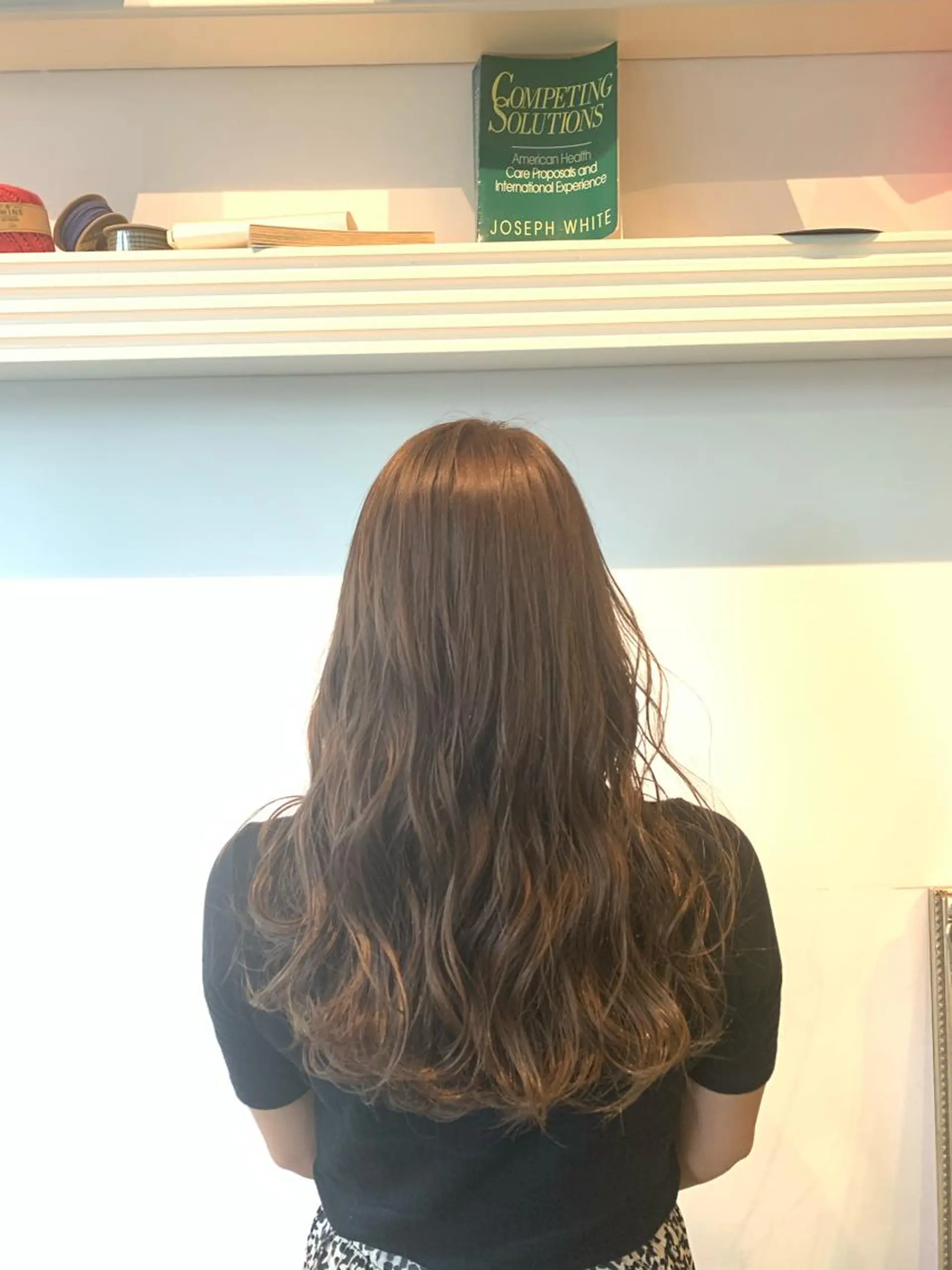ロング カット ヘアカラー トリートメント ヘッドスパ ヘアセット 山口 竣也のヘアスタイル