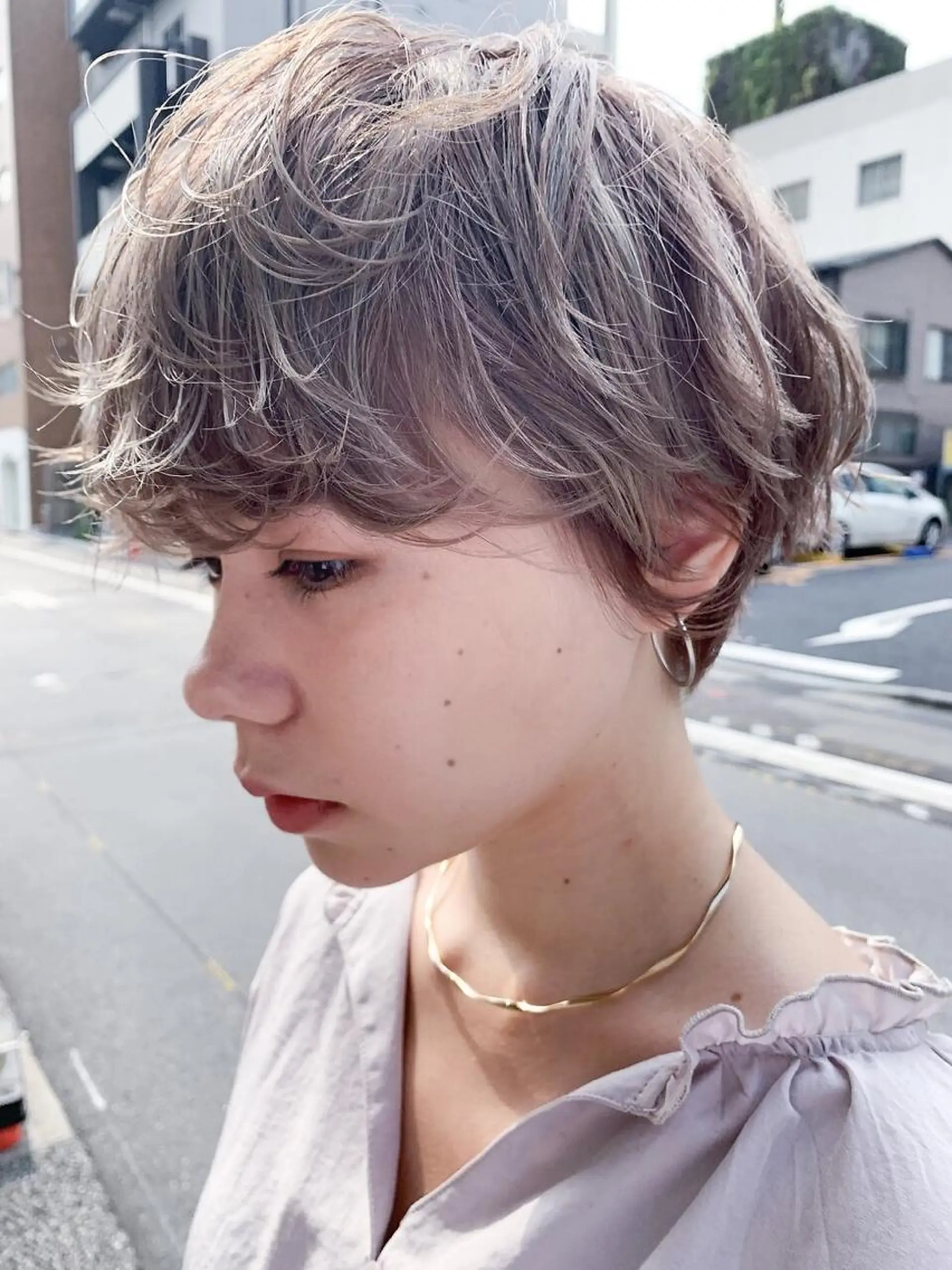 ショート warme所属・メンズパーマ メンズ特化ryoのヘアスタイル