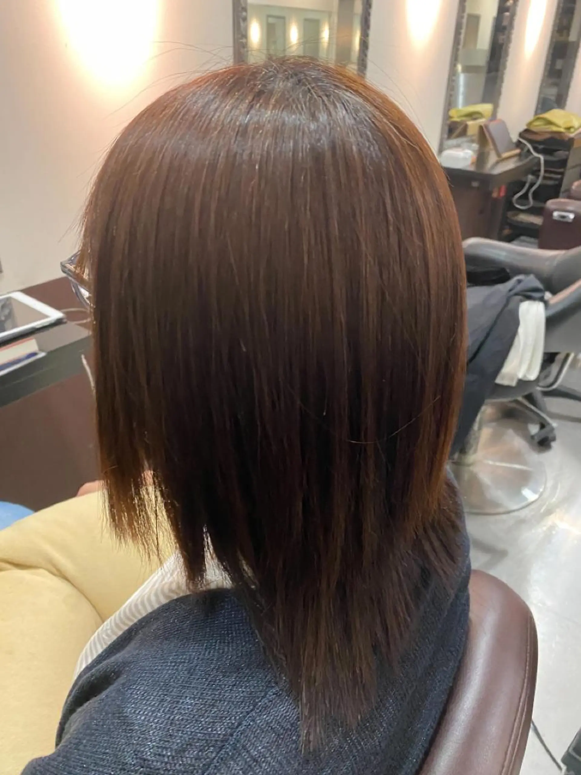 ミディアム パーマ 縮毛矯正 メンズ縮毛矯正 /メンズパーマ美容師のヘアスタイル