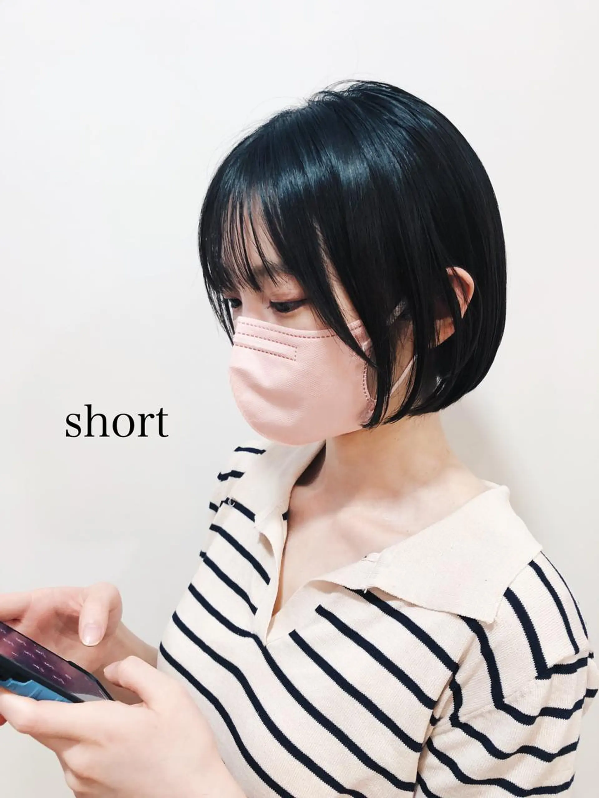 ショート カット ウルフ、ボブ美容師 今井のヘアスタイル