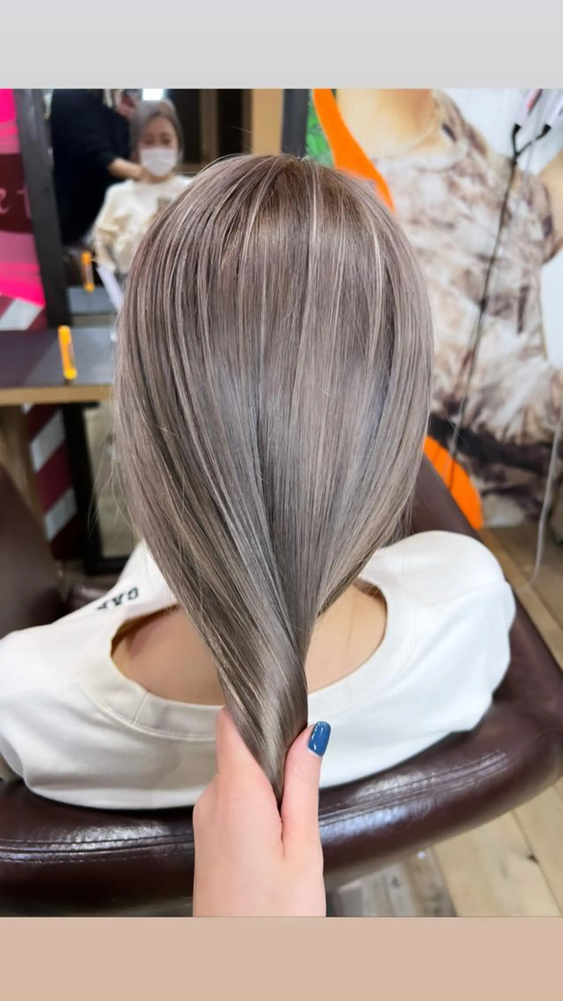 ロング カラー yomu  hair library所属・武藤 りょうのヘアスタイル