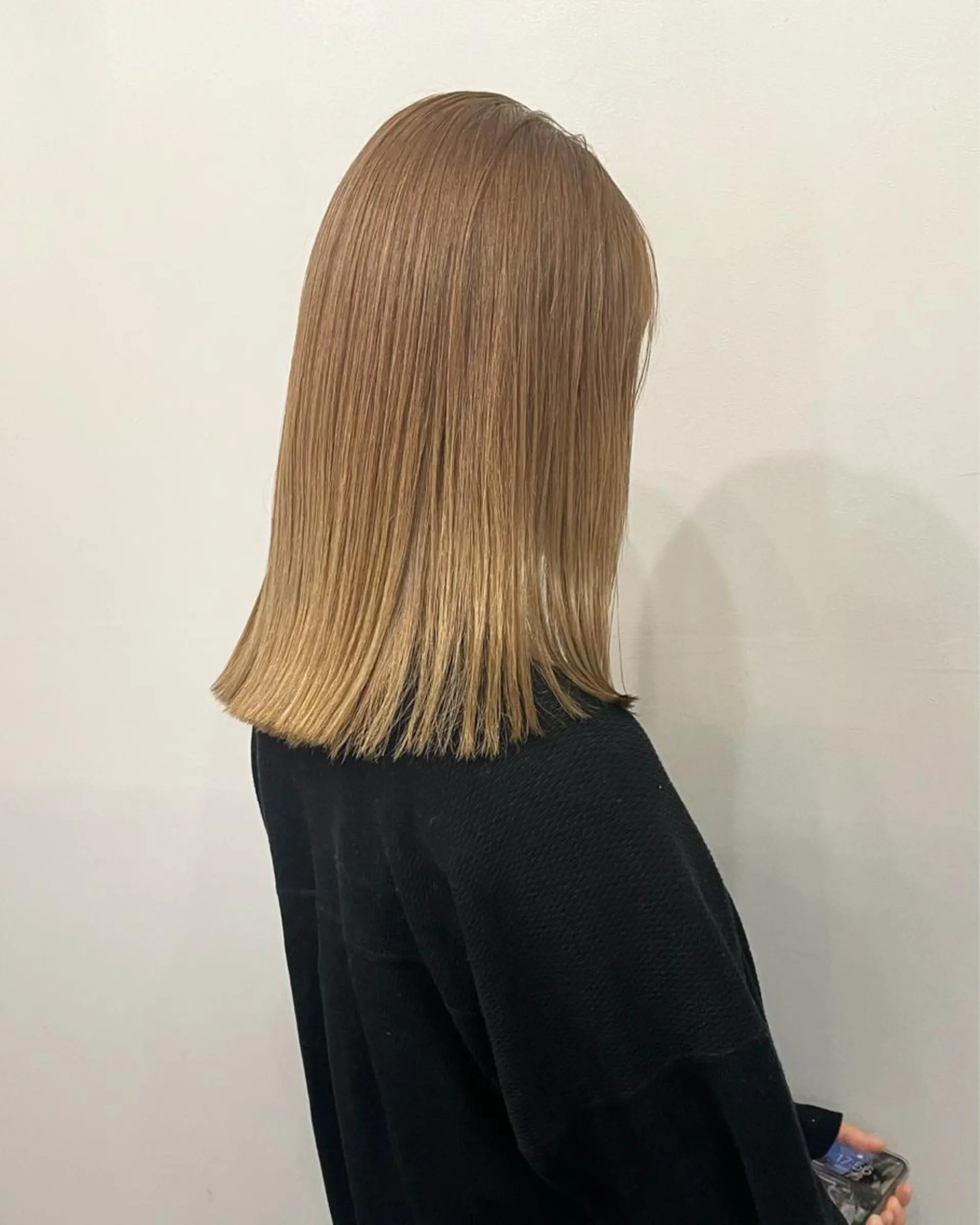 ミディアム カラー ヘアアレンジ ベージュカラー ヘアカラー トリートメント ヘアセット 💐ナチュラルヘア Kroda💐のヘアスタイル