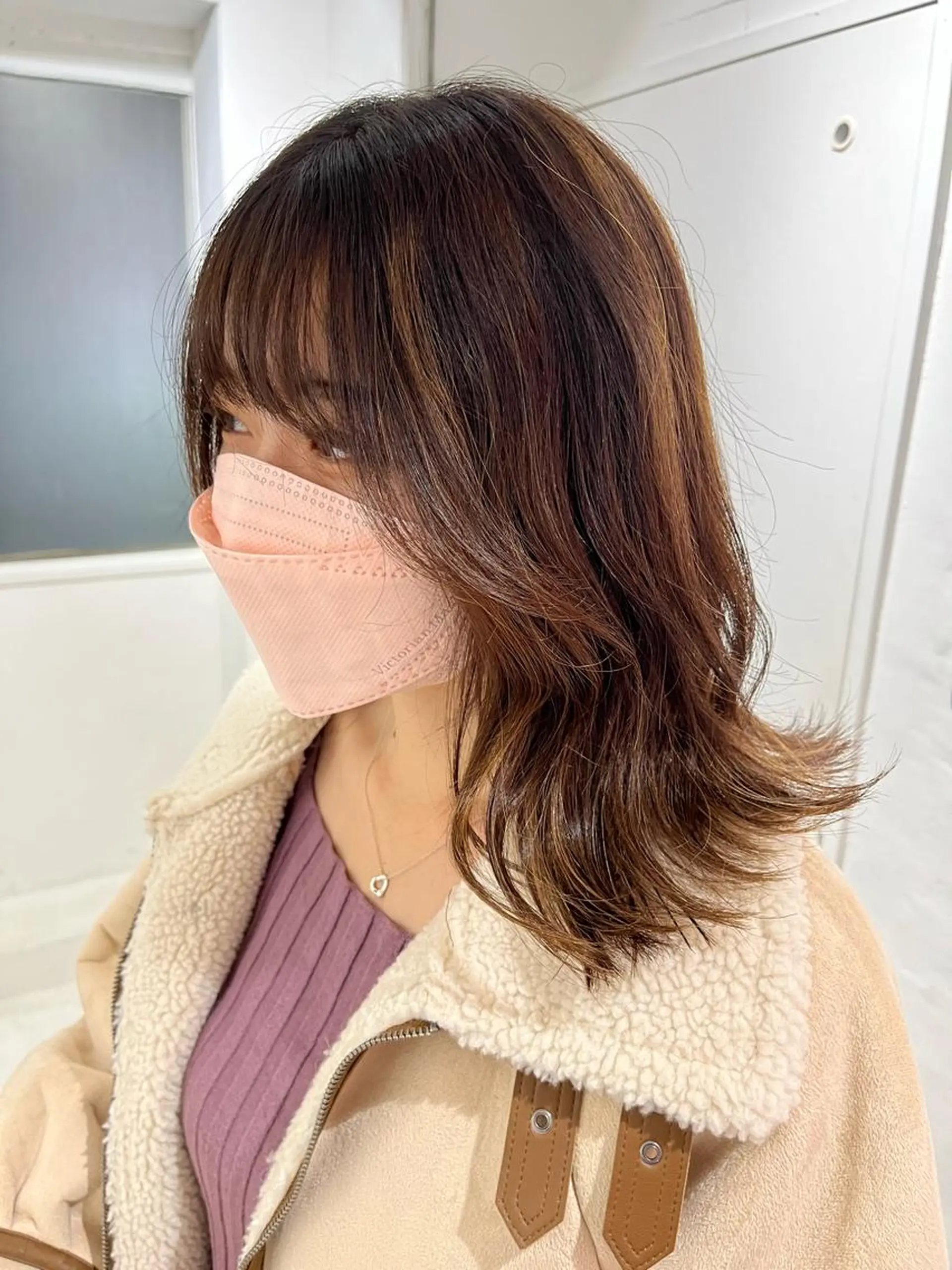 ミディアム カット VANCY所属・uchida daikiのヘアスタイル