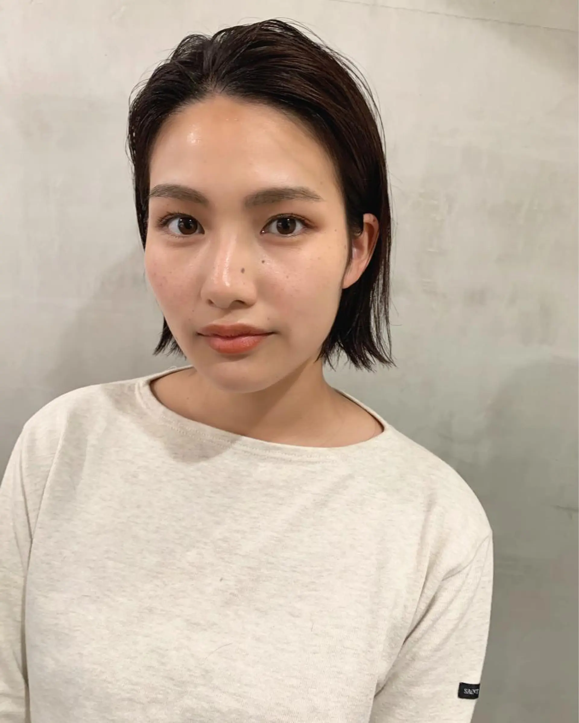 ショート カラー カット ヘアカラー トリートメント 優 作のヘアスタイル