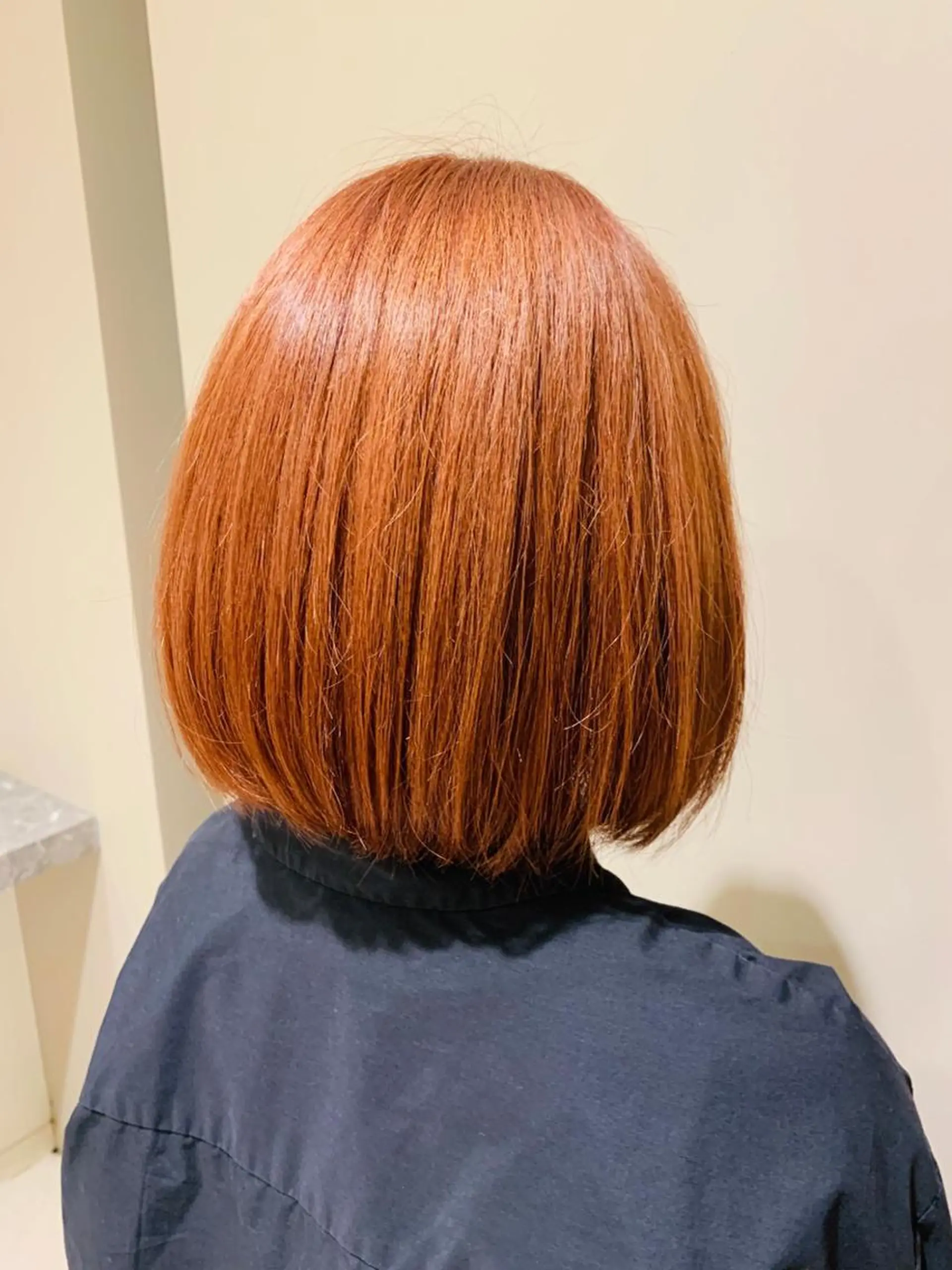 カラー ベージュカラー ハイトーンカラー ハイトーンオレンジ オレンジ ヘアカラー Merry  Land日吉所属・鈴木 彩のヘアスタイル