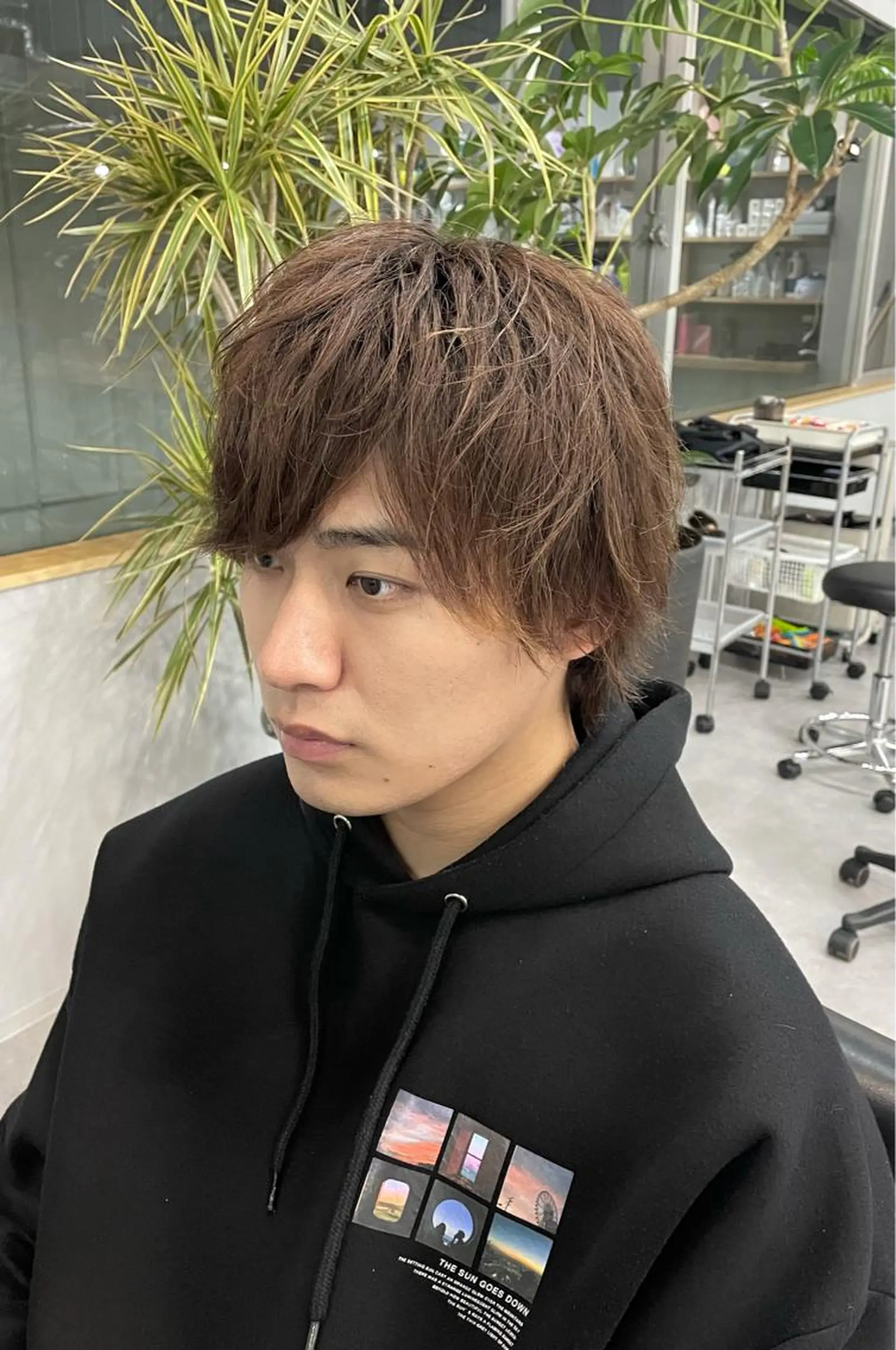 ショート メンズ マッシュウルフ マッシュ メンズウルフカット ウルフカット カット 西村あきや トレンド韓国ヘアのヘアスタイル