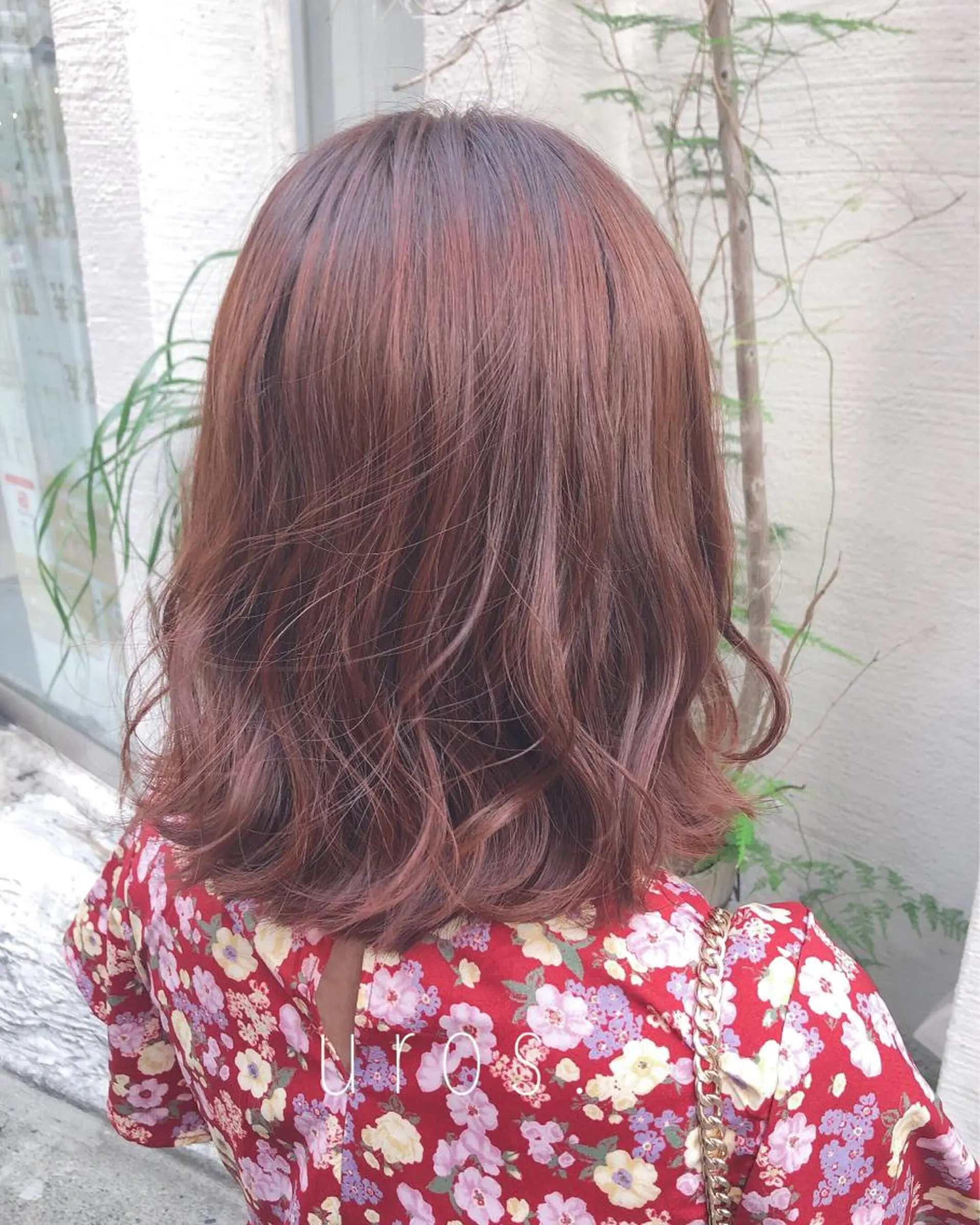 ミディアム カラー uros.所属・メンズパーマ/ エクステ🌞セナのヘアスタイル