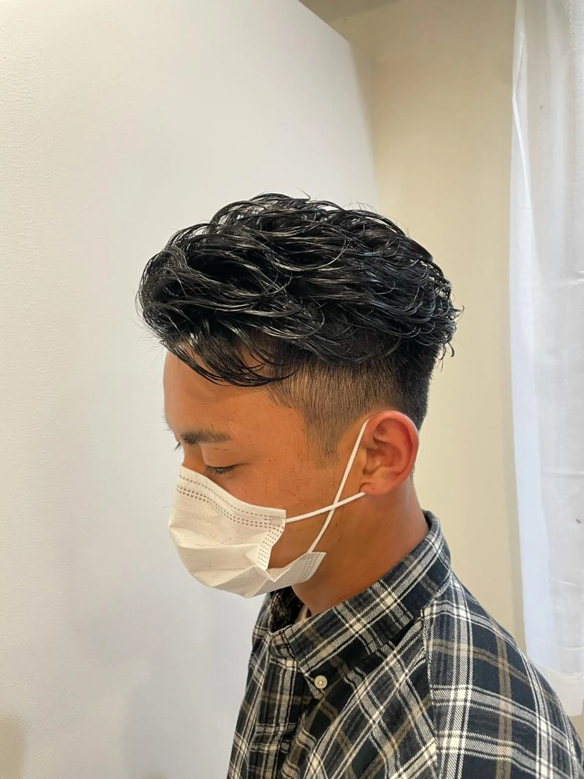 ショート パーマ メンズ メンズパーマ カット パーマ トリートメント ヘアセット 髪質改善支持率 NO.1🫧松野力也のヘアスタイル