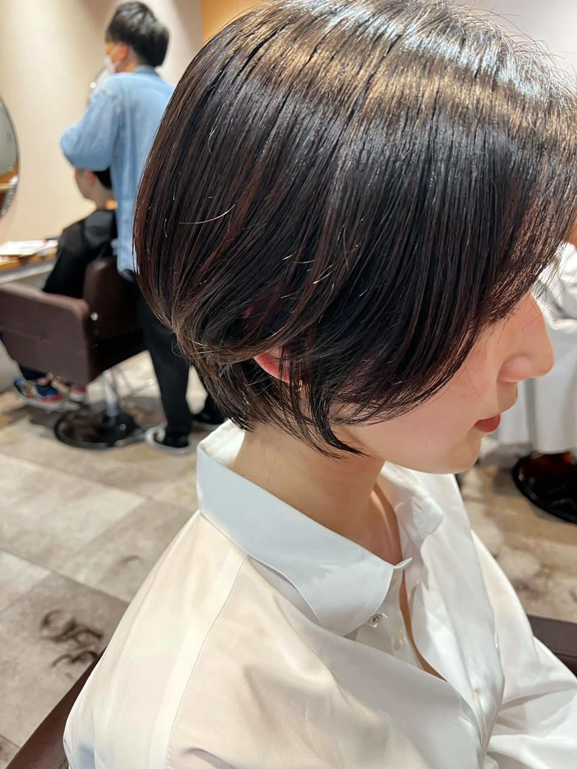 ショート ショートヘア カット トリートメント モテ髪🌈細矢 森平のヘアスタイル