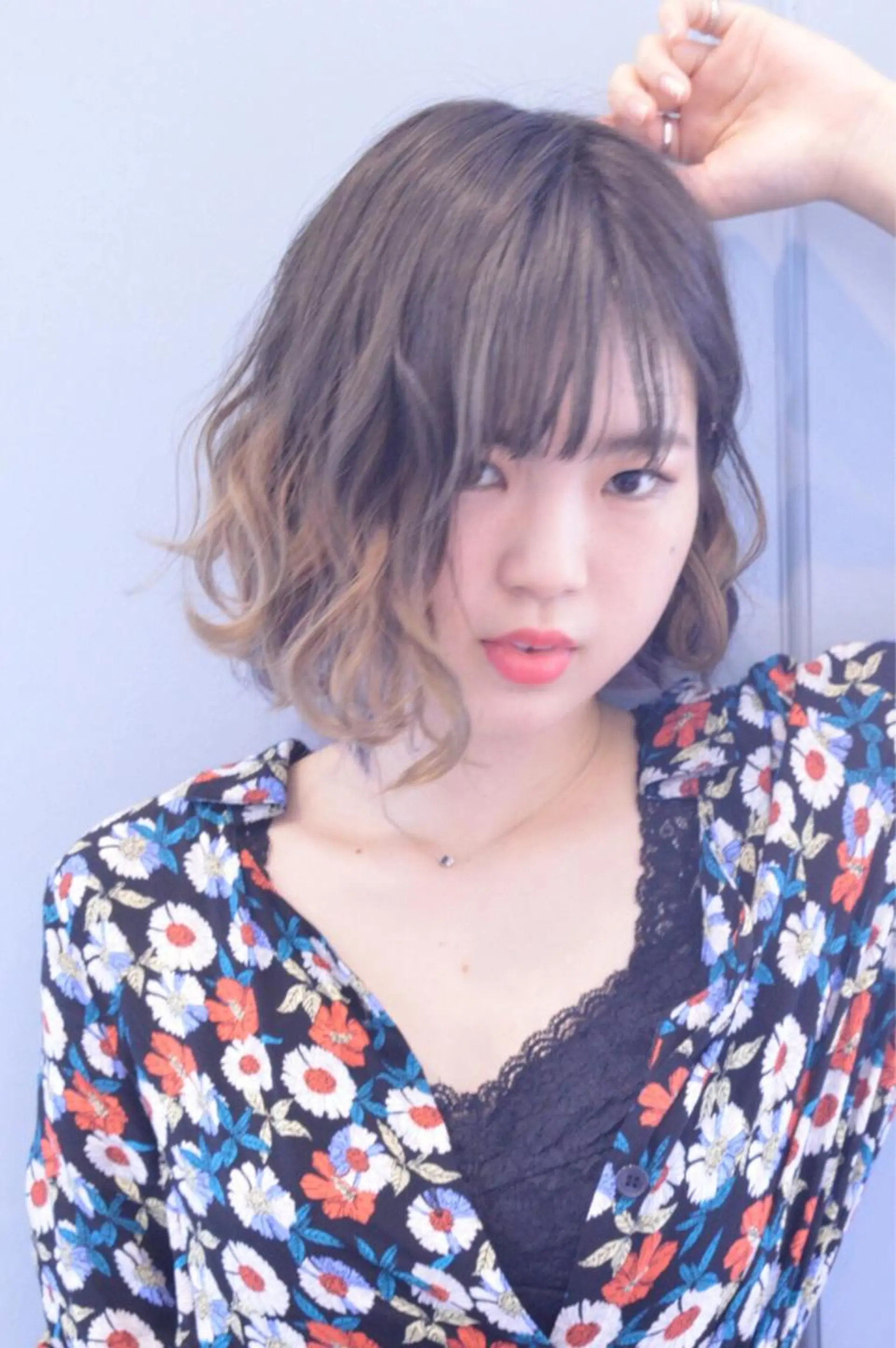 ミディアム 美容室CLASS 細谷智のヘアスタイル