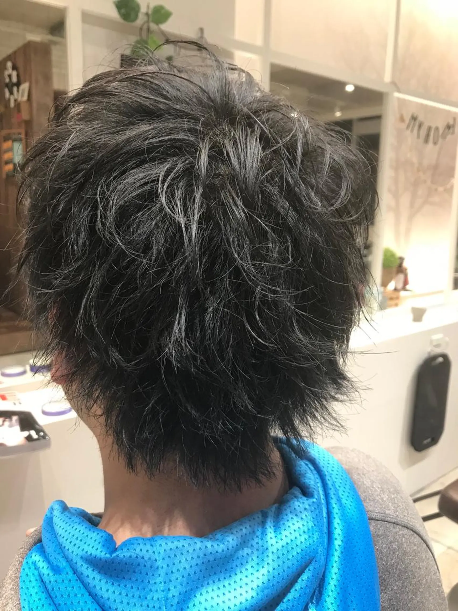 メンズ メンズショート メンズウルフカット ウルフカット カット 久保亮太 /大人ショートのヘアスタイル