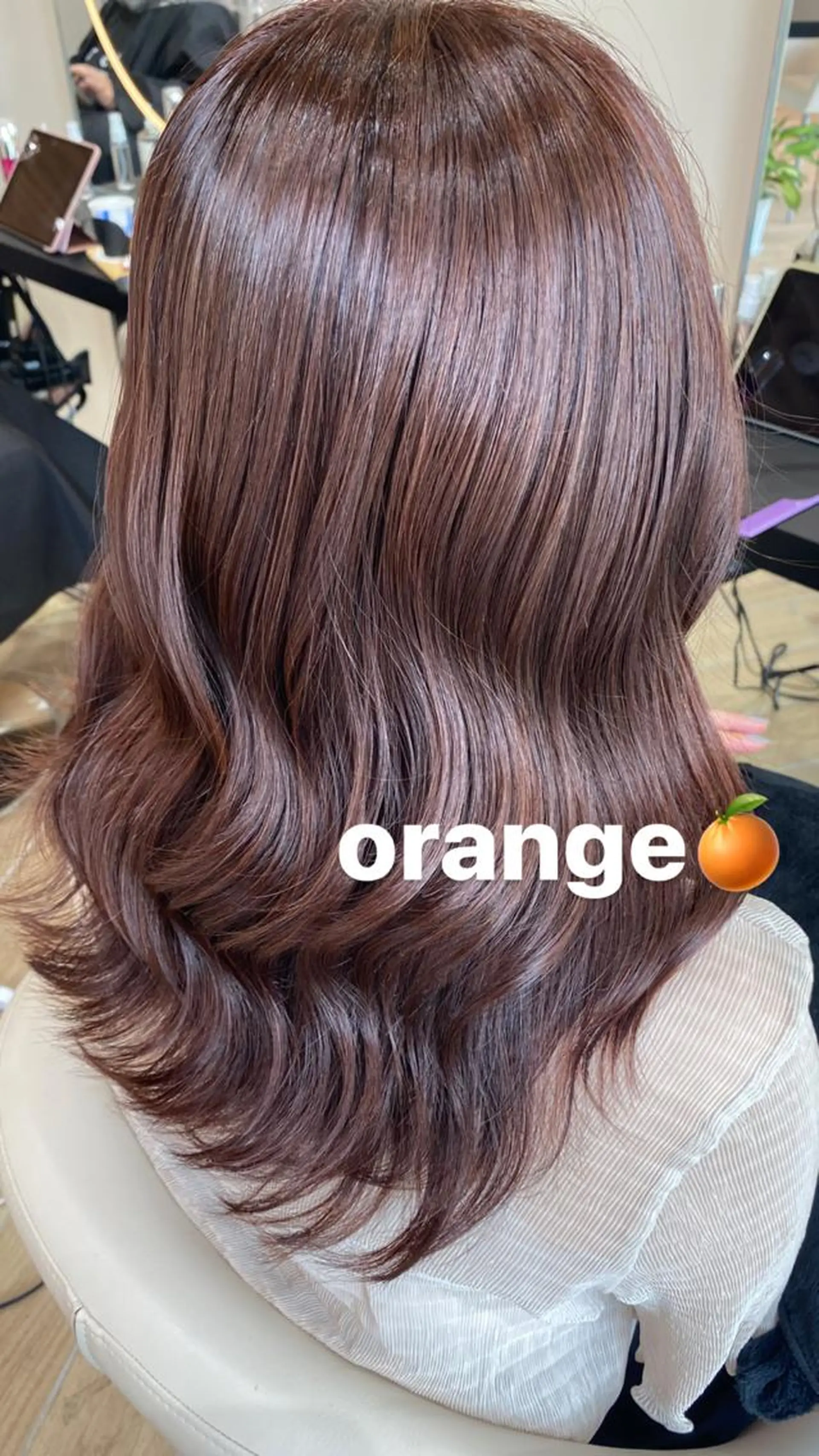 ロング カラー カット ヘアカラー トリートメント 個性派/ブリーチ ＊ほのかのヘアスタイル