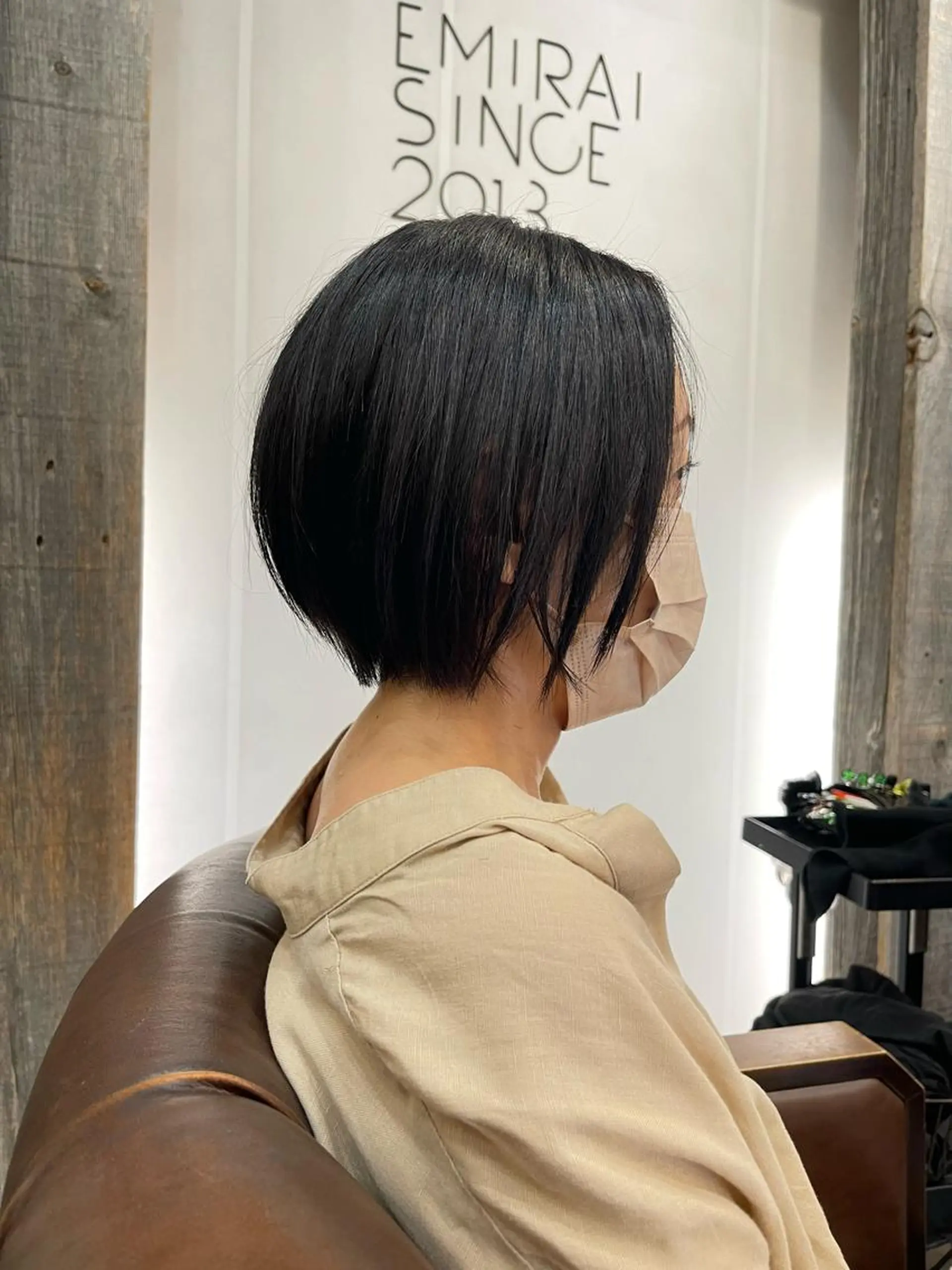ショート カット トリートメント charme溝の口所属・くせ毛カット終着点 カワサキトオル溝の口のヘアスタイル