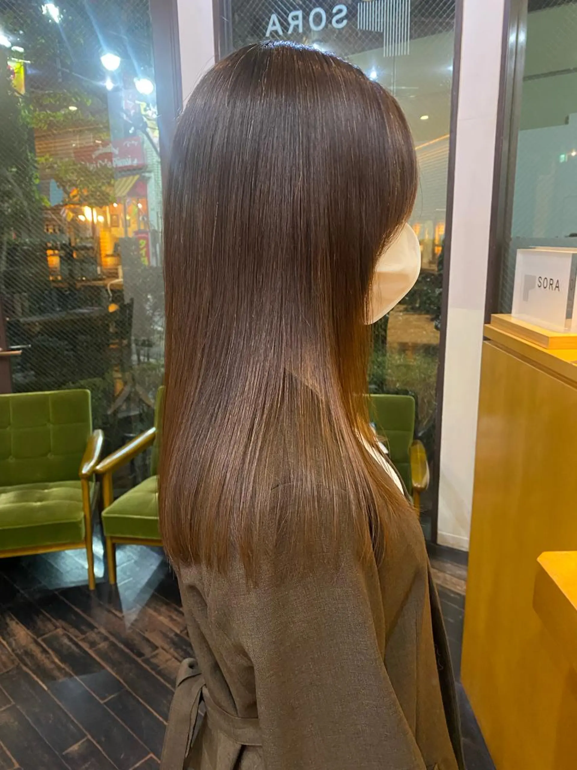 ロング パーマ 井上 翠月のヘアスタイル