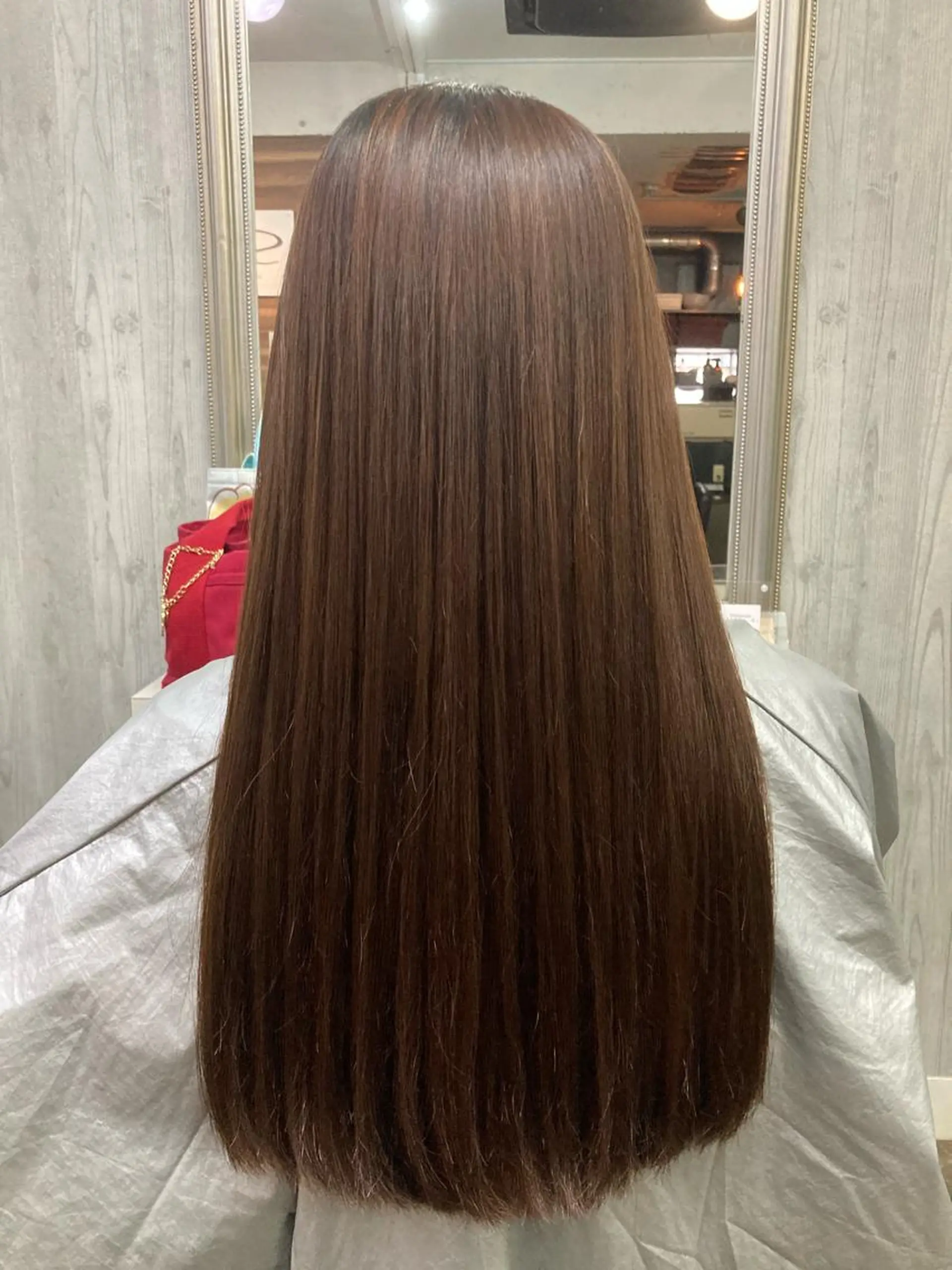 ロング カラー 縮毛矯正 トリートメント newi赤羽 ✂️KEN✂️のヘアスタイル