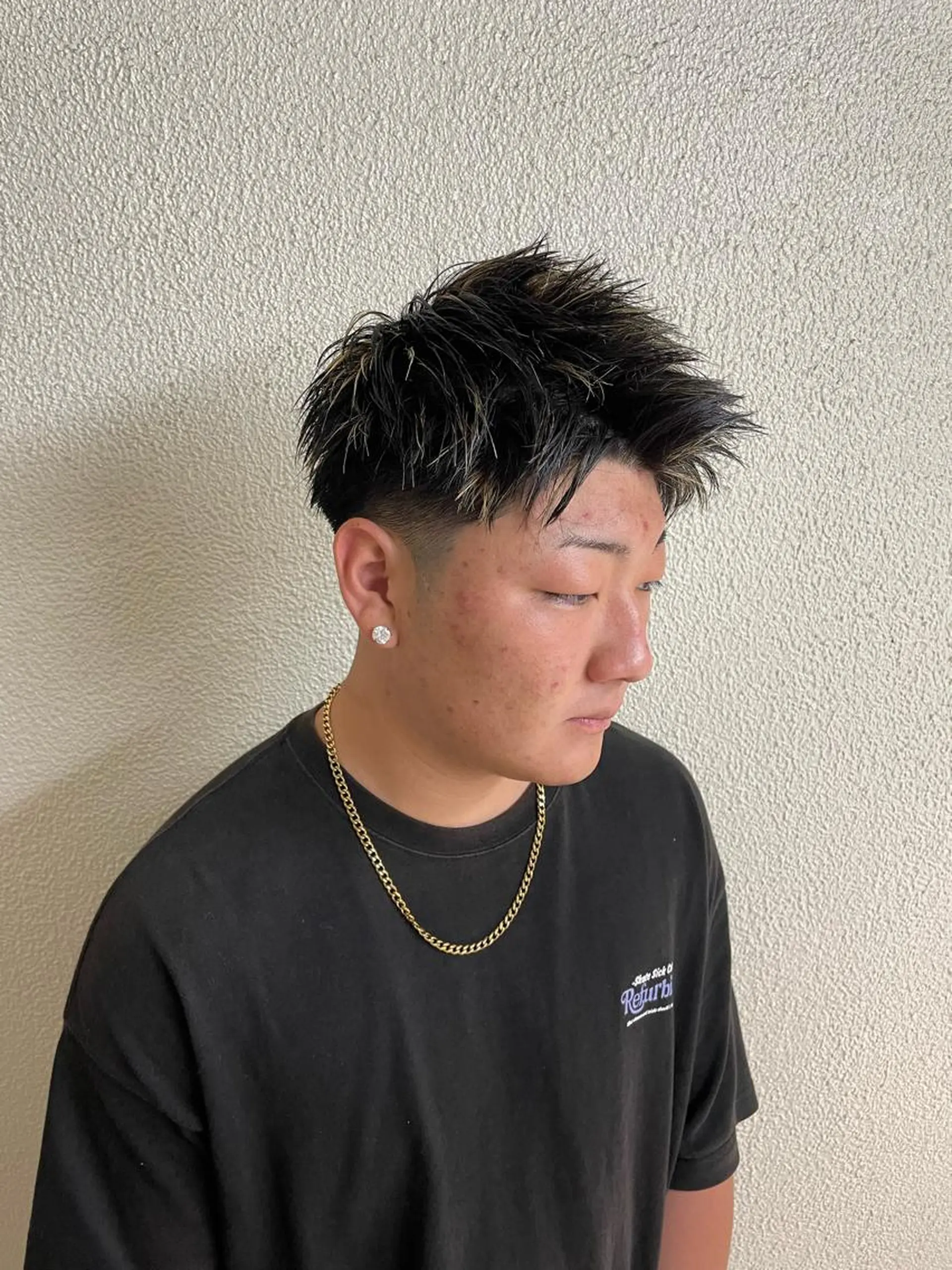 ショート カラー メンズ 辻堂メンズ特化 メンズパーマ鈴木優哉のヘアスタイル