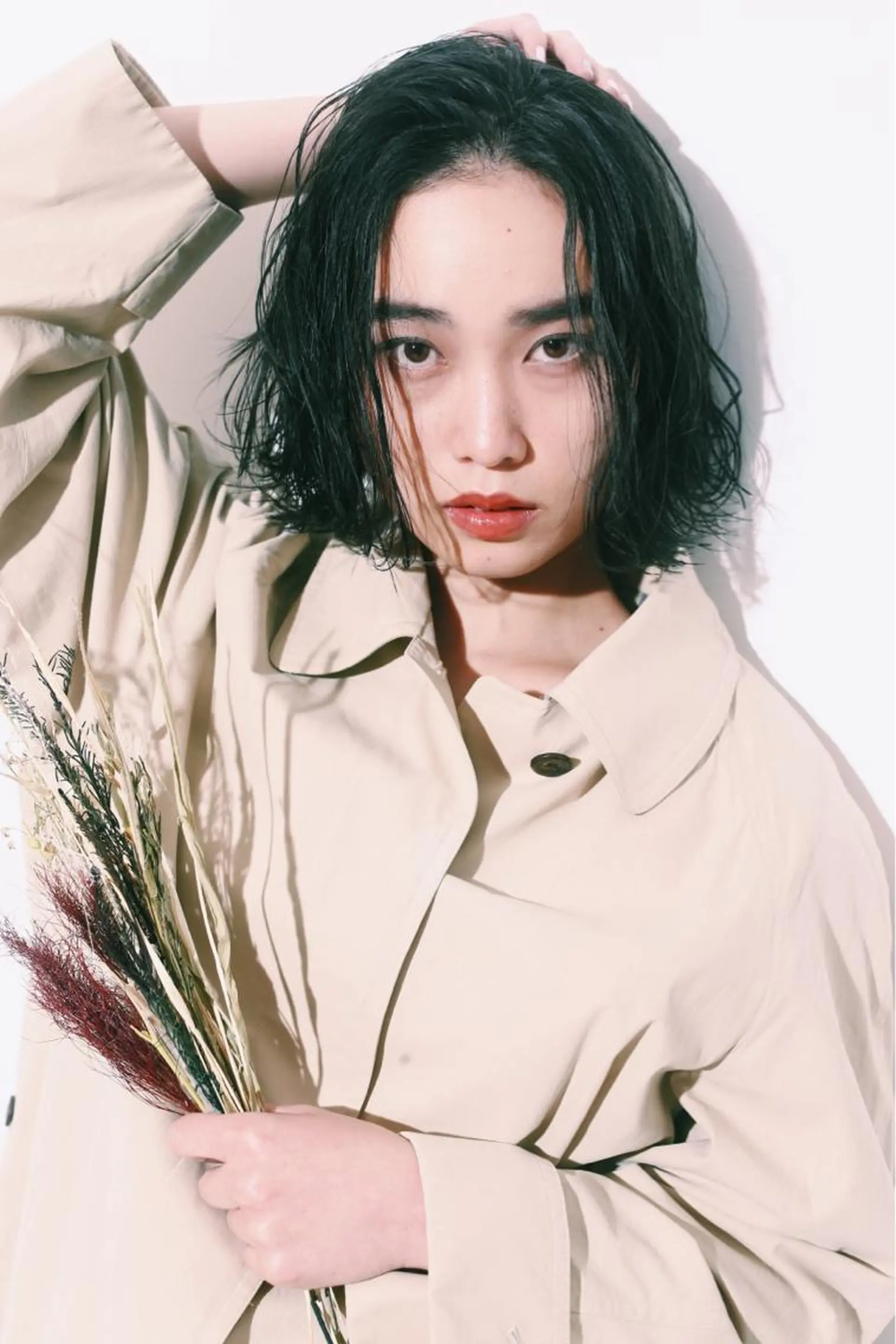 ミディアム カット パーマ トリートメント 🍋似合わせ✖️ ｼｮｰﾄﾍｱ🍋早田のヘアスタイル