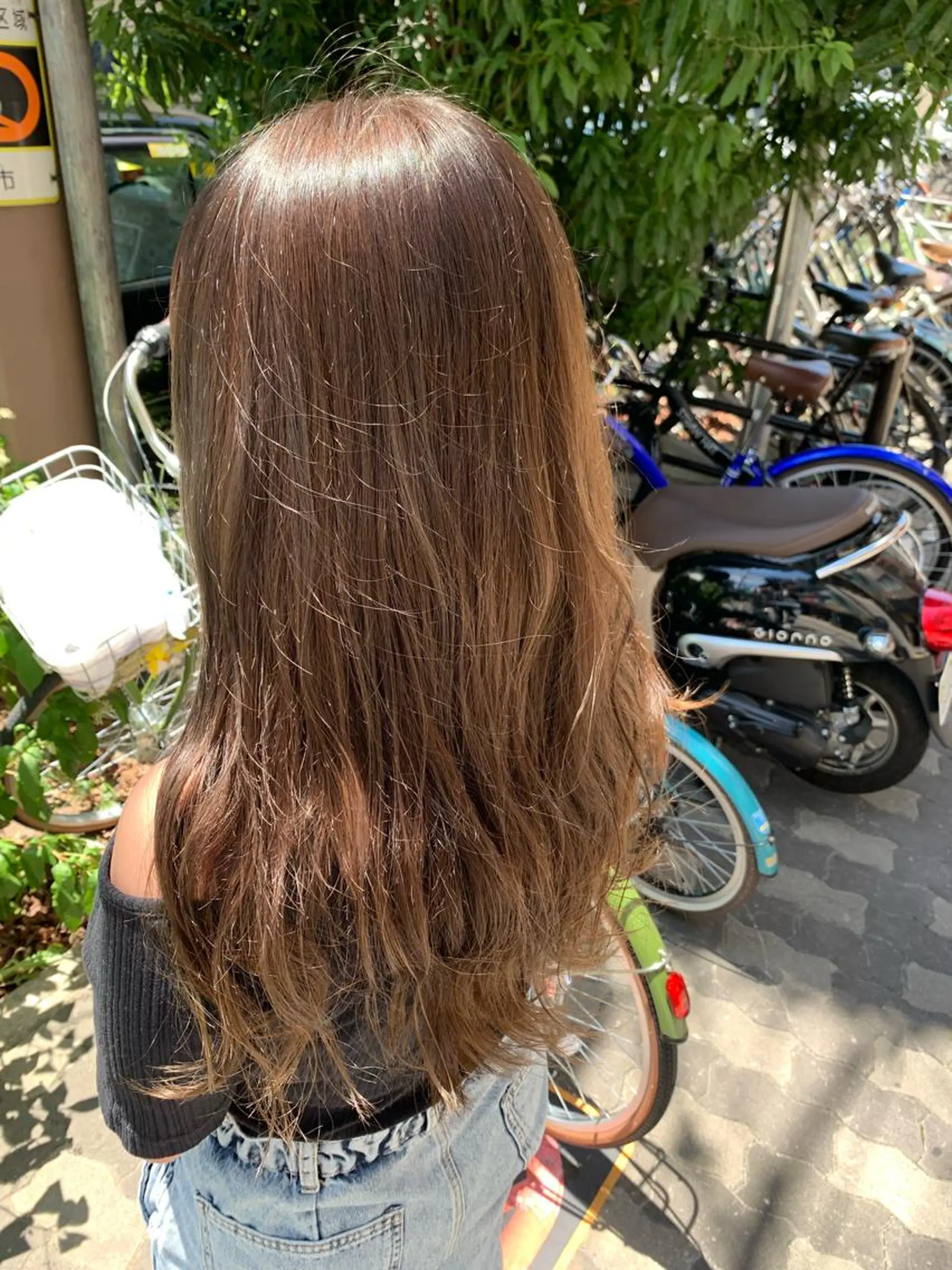 セミロング カット ヘアカラー ヘッドスパ 【酸性ストレート】 宮下和明のヘアスタイル