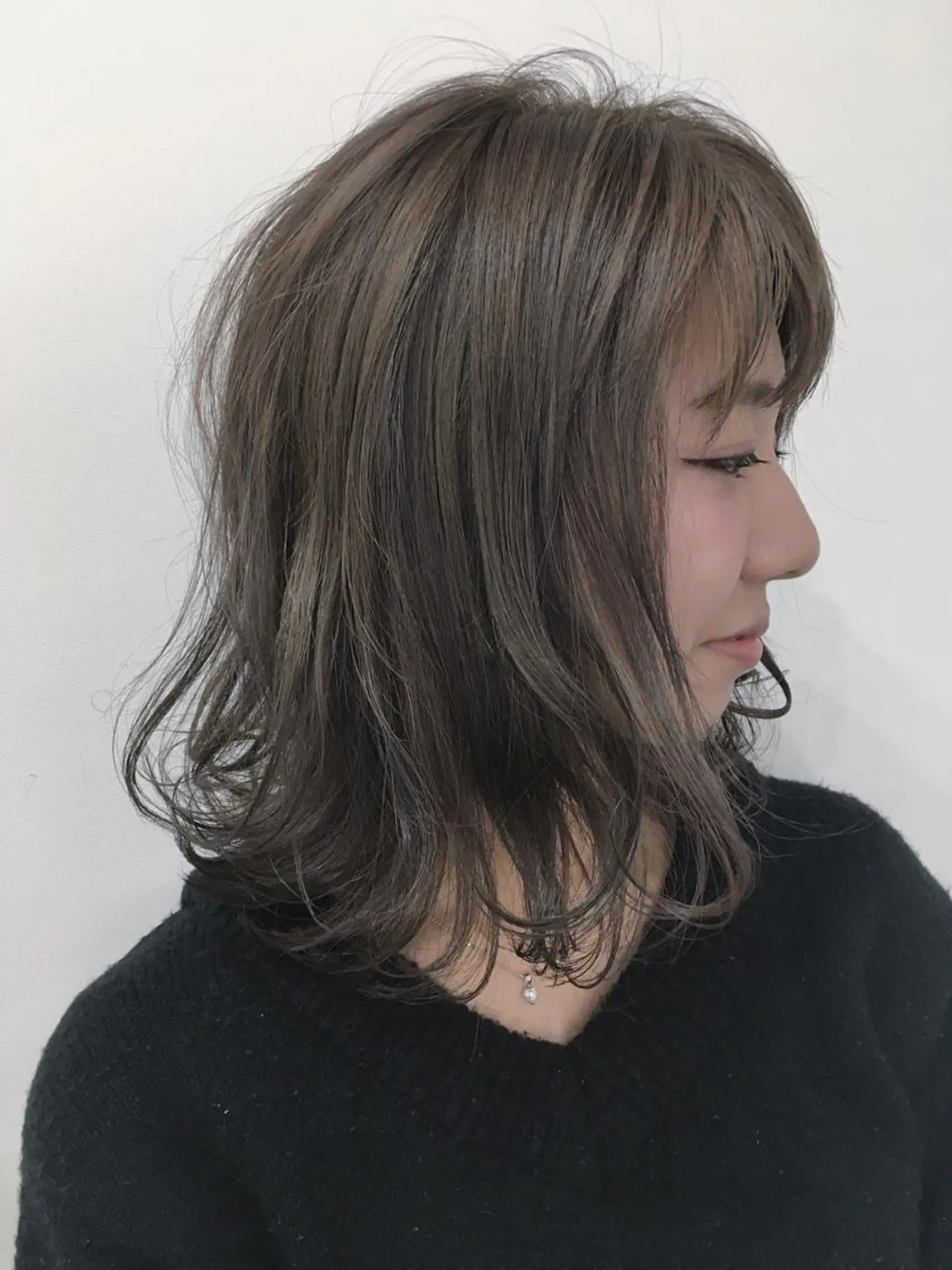 ミディアム カラー tipi 香椎・千早のヘアスタイル