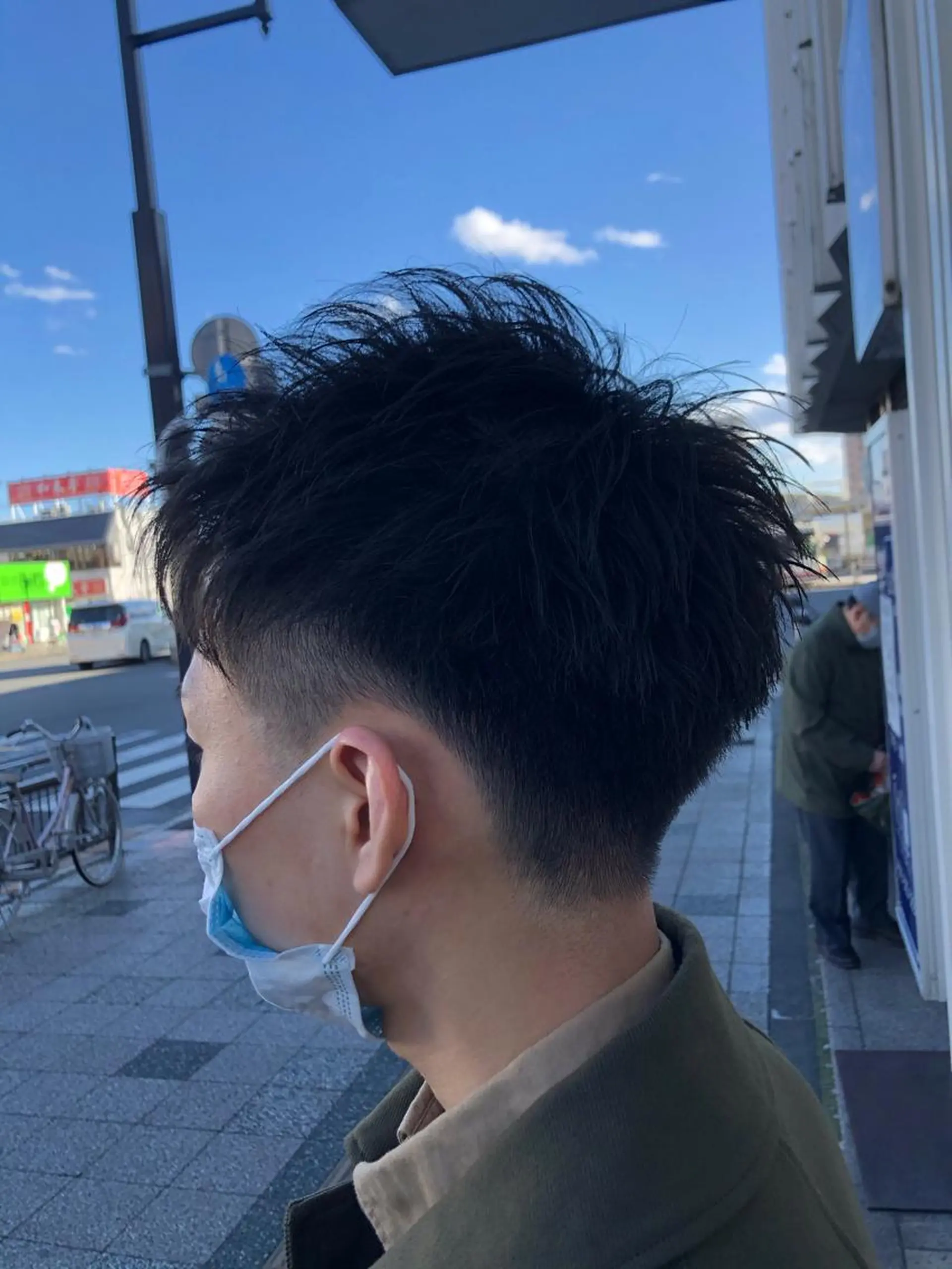 ショート カラー メンズ 菊地　智 【LAZO】千歳船橋のヘアスタイル