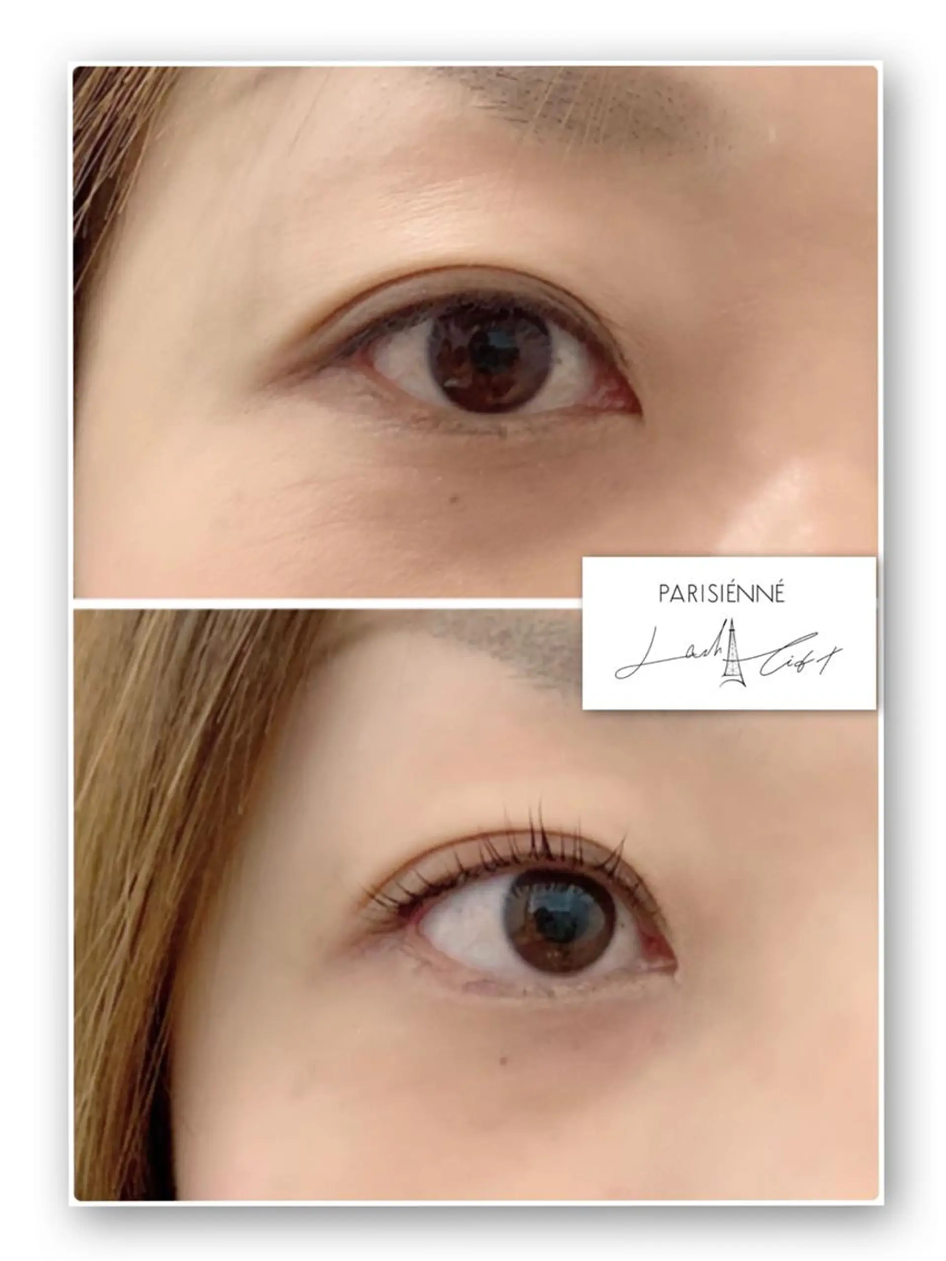 マツエク・マツパ パリジェンヌラッシュリフト まつげパーマ 一重×まつ毛パーマ マツパ Nail Eyeのマツエク・マツパデザイン