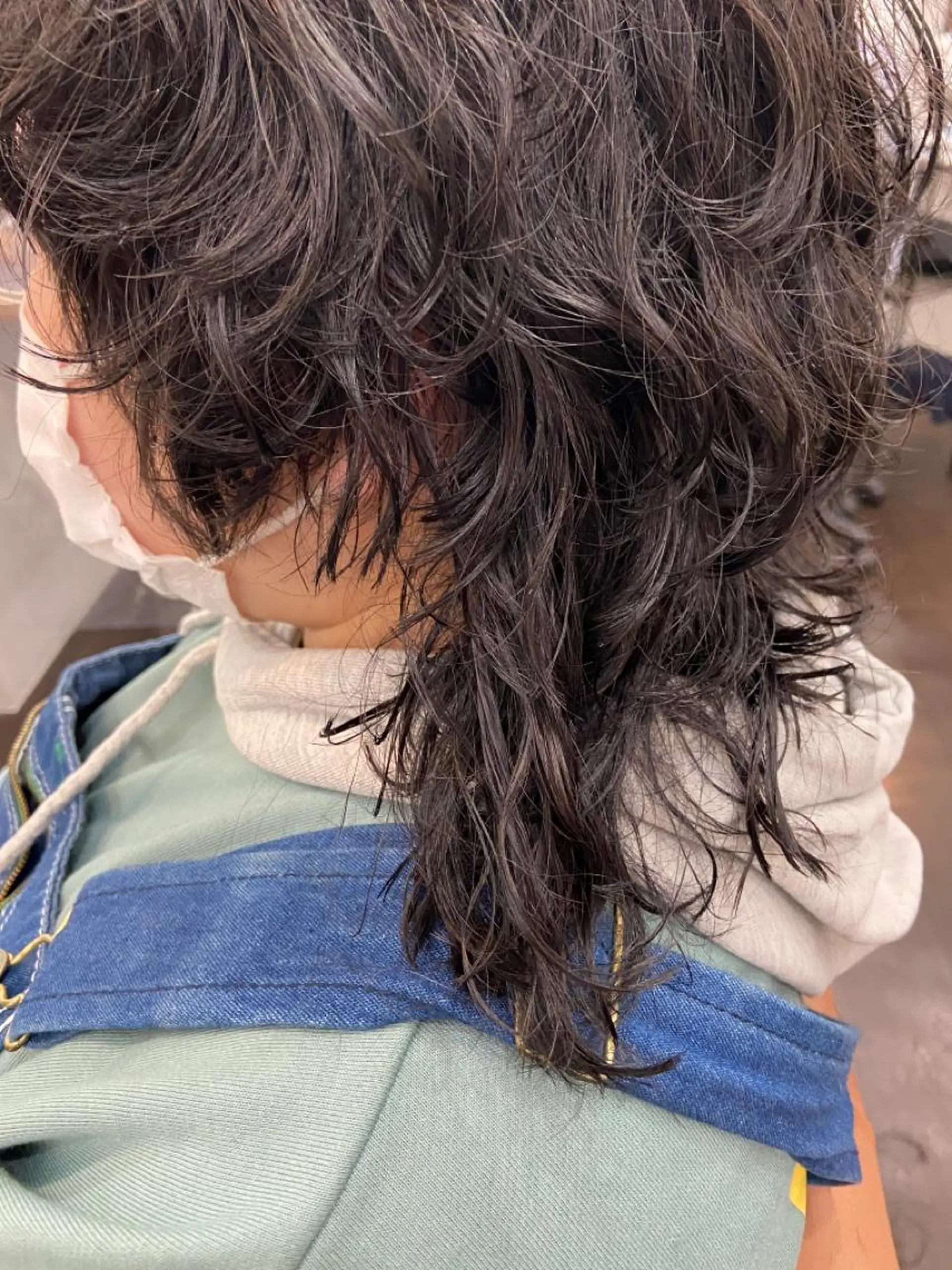 セミロング カラー パーマ ヘアアレンジ メンズ キッズ ネイル マツエク・マツパ 子どものヘアアレンジ メンズバレイヤージュ メンズハイライト メンズインナーカラー メンズ韓国風 times salon名駅所属・久木原 ゆりのヘアスタイル