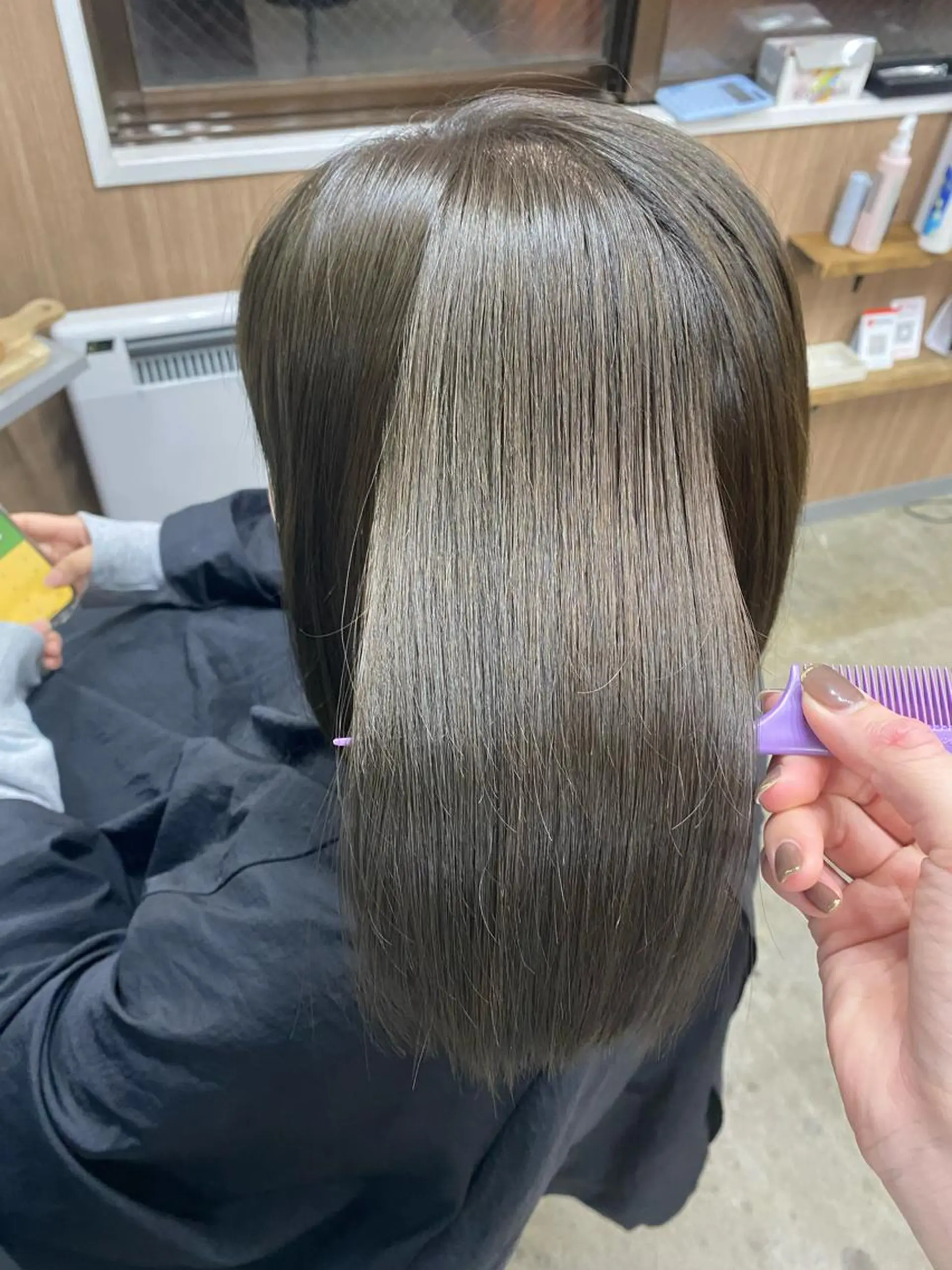 ミディアム SOAR所属・【髪質改善・コテ巻き パーマ】　長浜千紘のヘアスタイル
