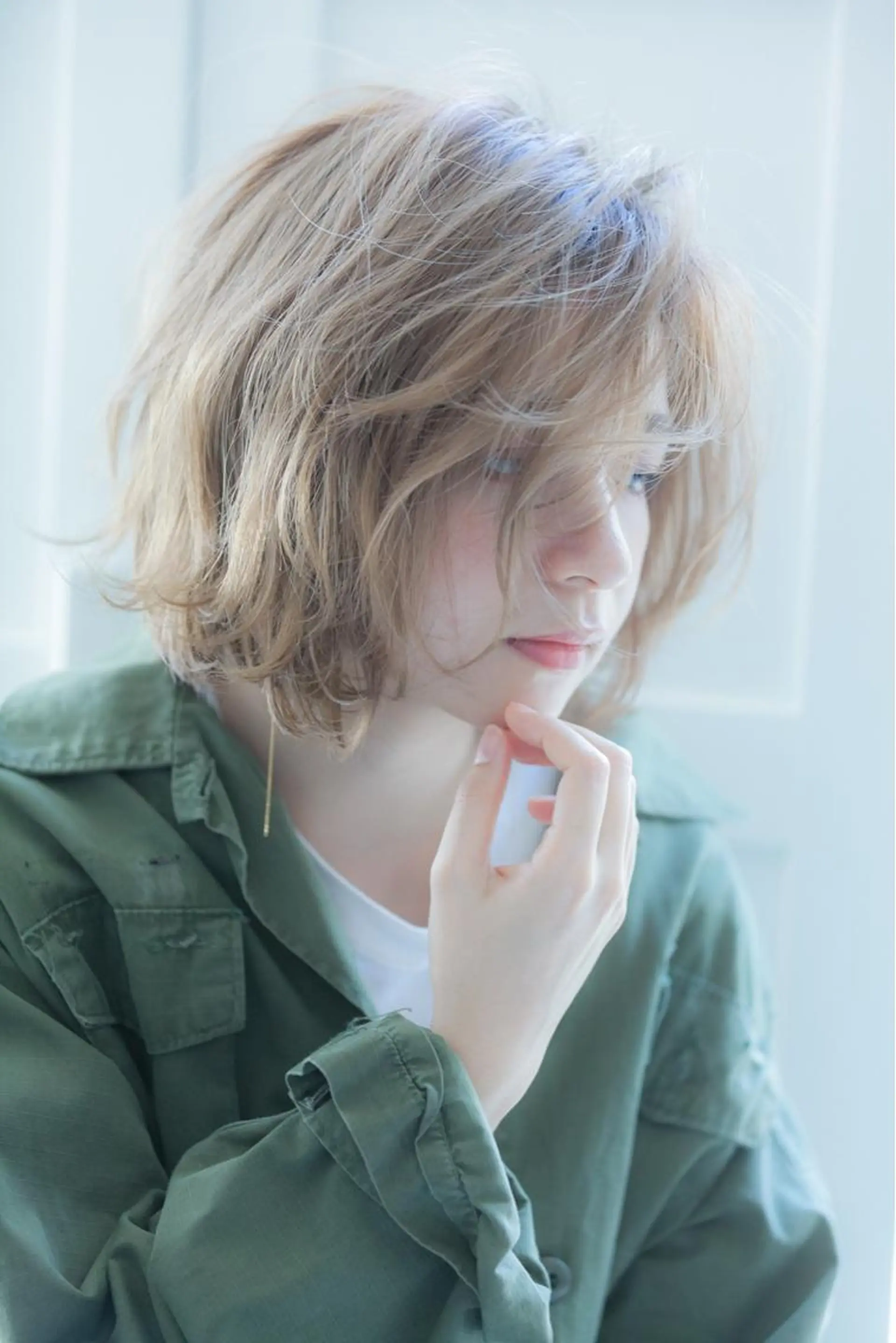 ミディアム カラー ハイトーンカラー Laf.【ラフ］北坂戸駅前所属・🌈New Open Laf.🌈奥居伸輔のヘアスタイル