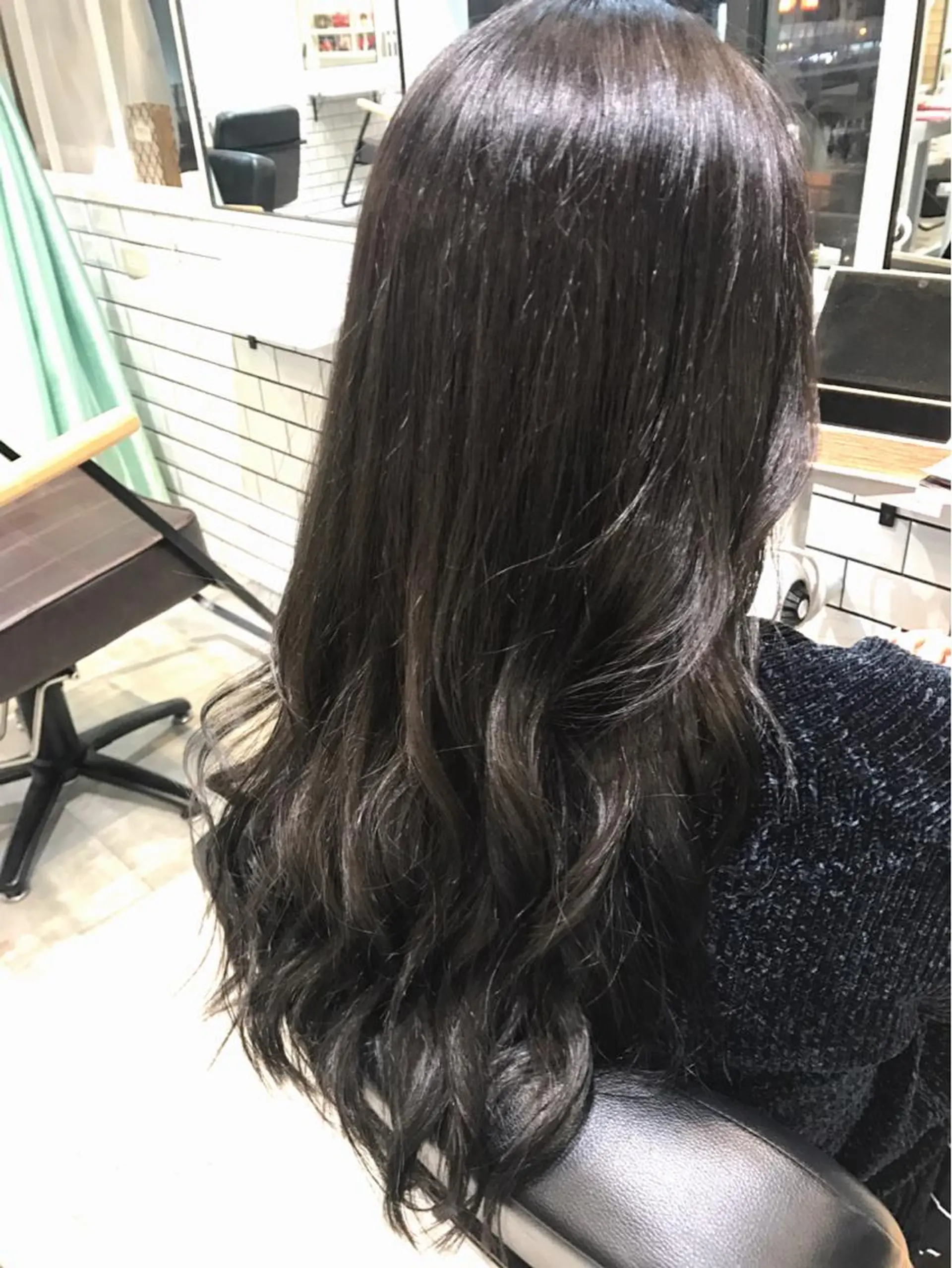 ロング カラー ヤマナカ エリカのヘアスタイル