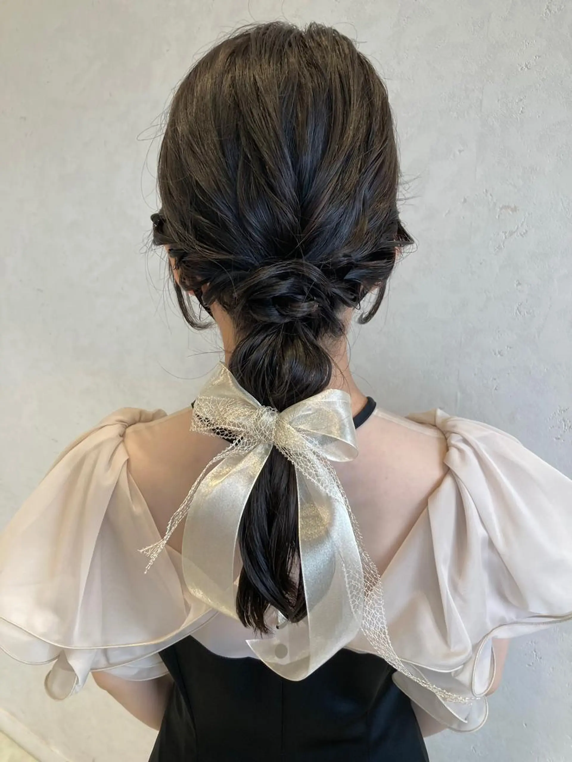 セミロング ヘアアレンジ ヘアセット nono🐈 本鵠沼駅から徒歩1分のヘアスタイル