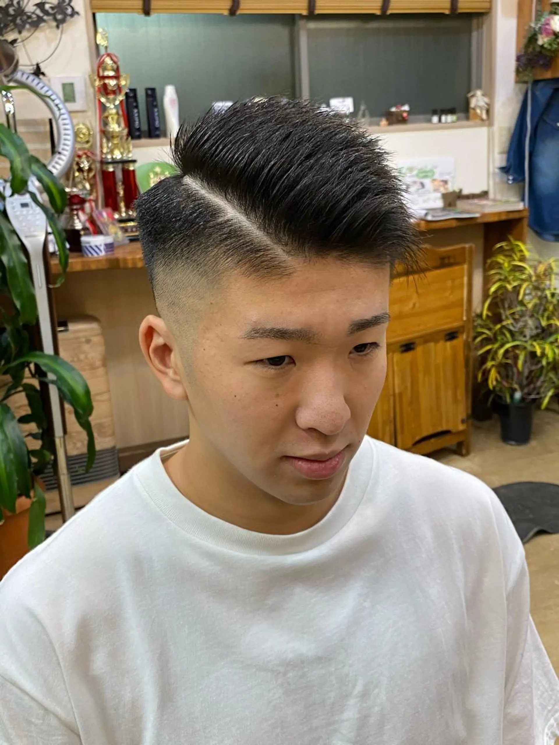 ショート メンズ 浅見 天翔のヘアスタイル