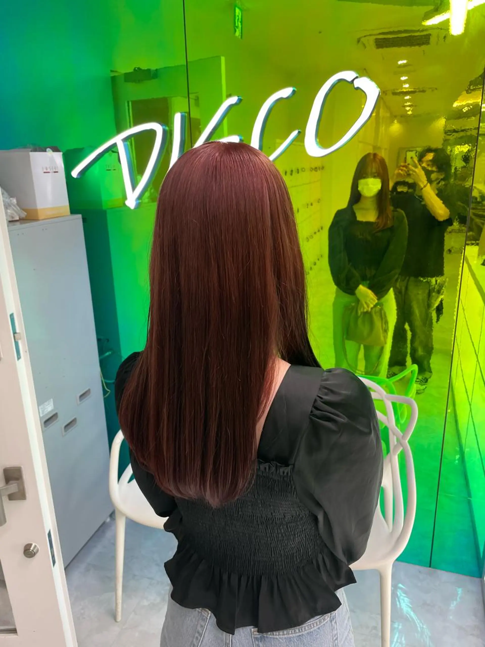 カラー 大人っぽ♡上品な暖色 ♡ブリーチなし♡のヘアスタイル