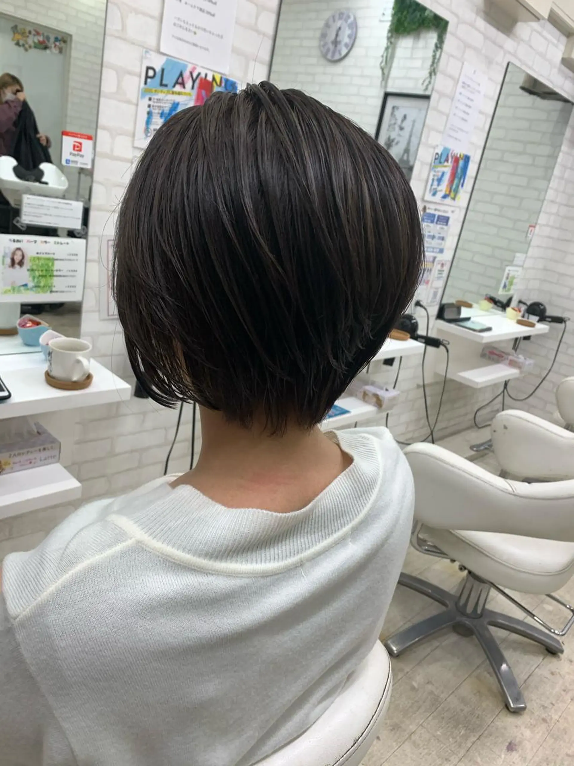 ショート カラー 大橋 一智のヘアスタイル