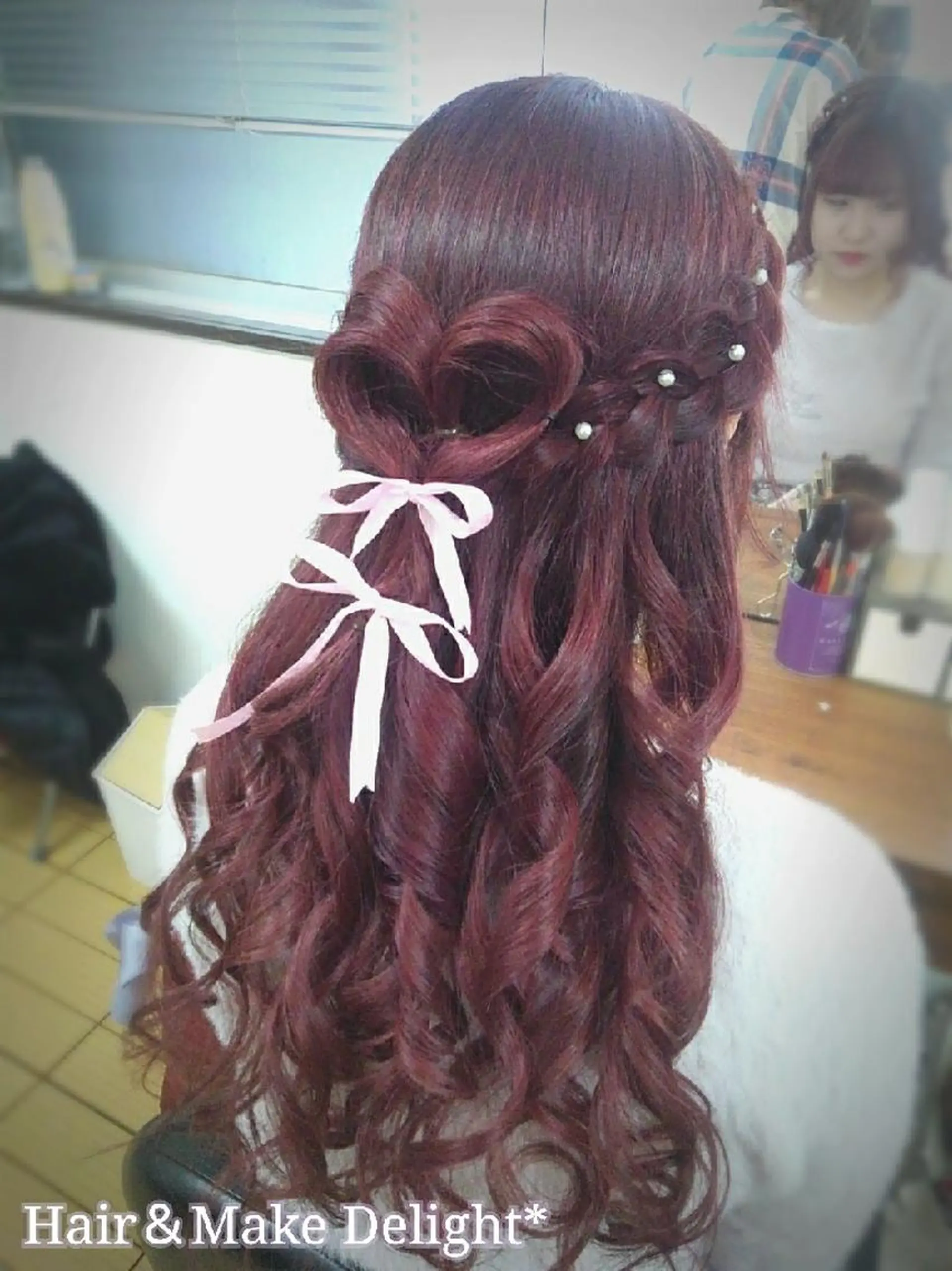 ヘアアレンジ Hair&Make Delight*のヘアスタイル